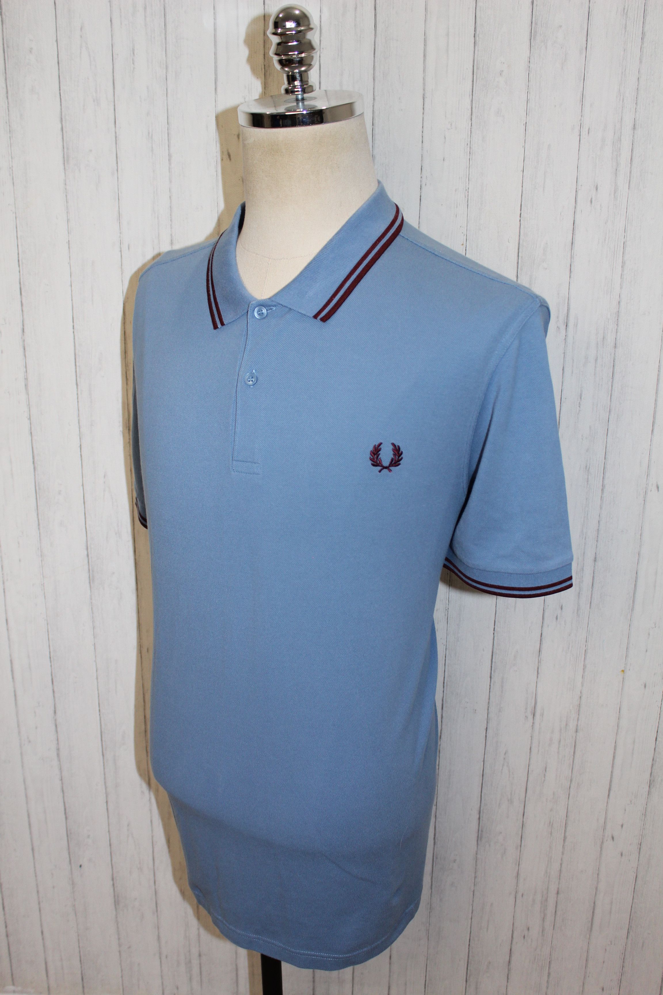 Fred Perry Fred Perry Short Sleeve Blue Polo Shirt Size US XXL / EU 58 / 5 - 1 Thumbnail