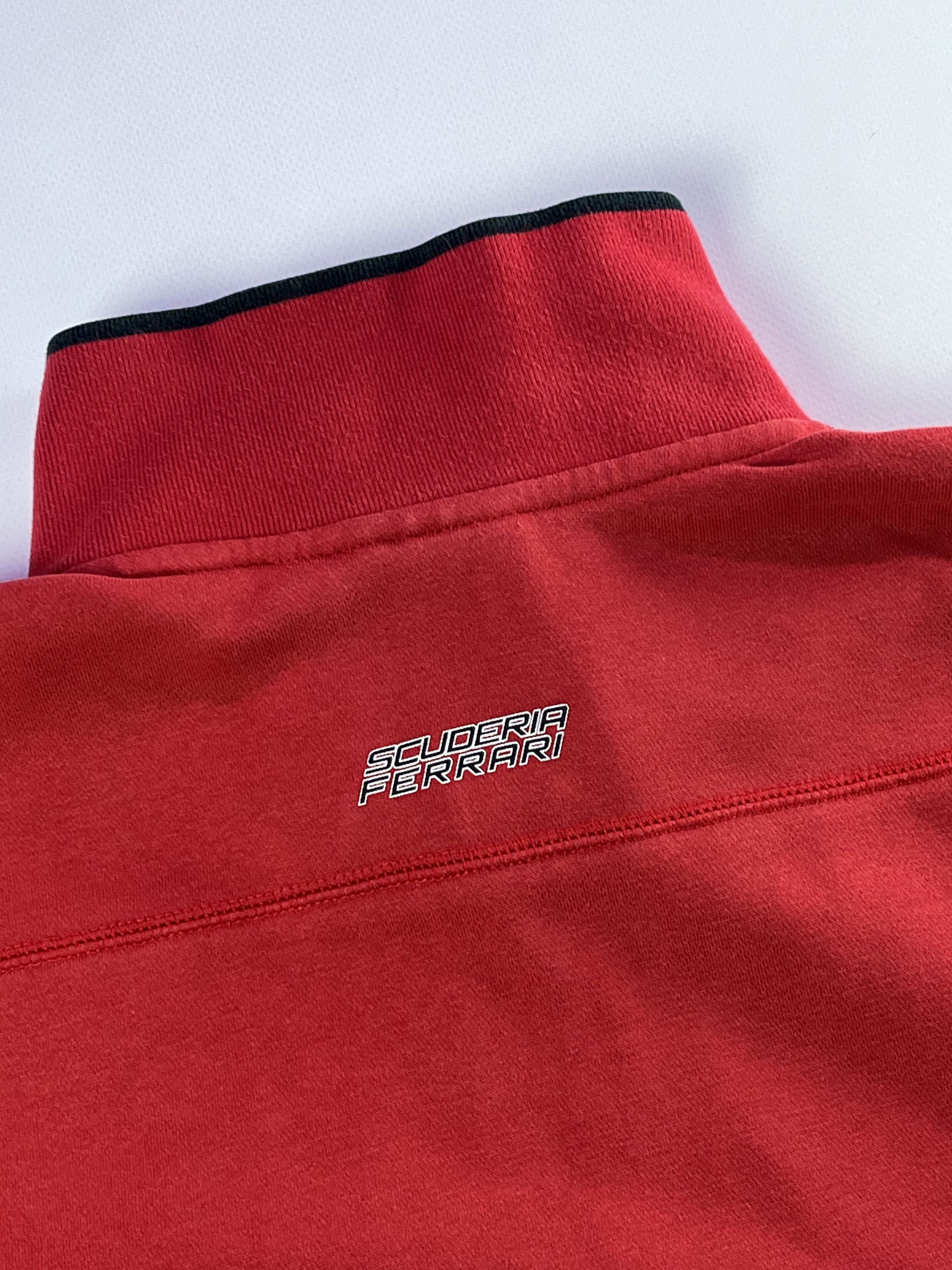 Ferrari RARE Vintage Ferrari Sweatshirt zip Racing Honda drill Y2K Size US XL / EU 56 / 4 - 4 Thumbnail