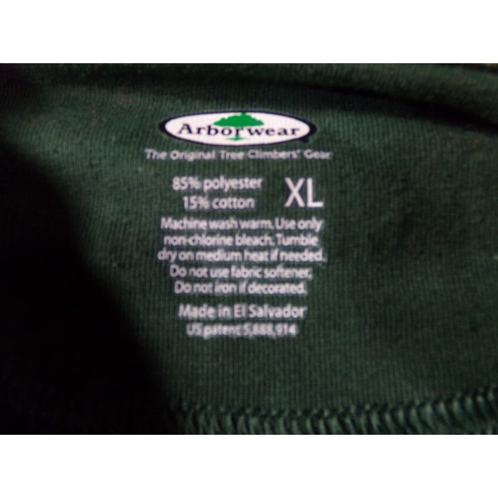 Vintage Arborwear Polo Shirt Men XL Green Tree Climbing Championship 2011 Button Logo Solid Short Sleeve Collared Pullover Workwear Casual Business Travel Size US XL / EU 56 / 4 - 7 Thumbnail