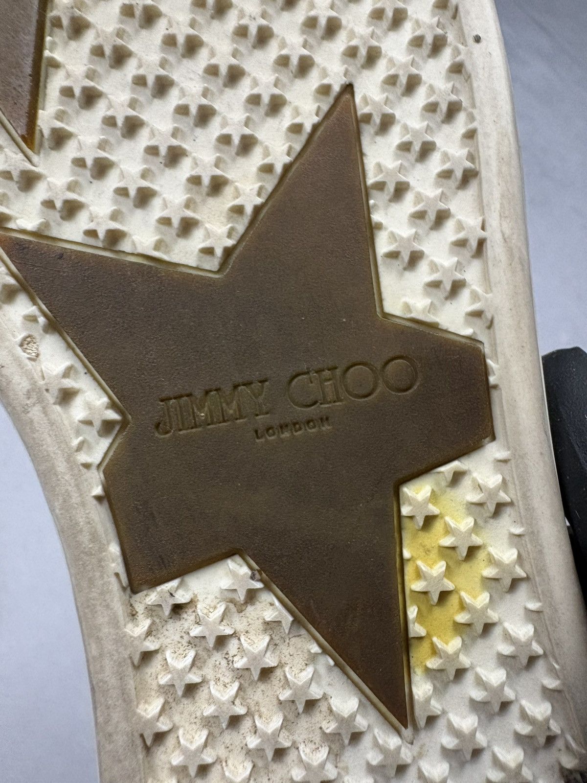 Jimmy Choo Jimmy Choo London Brown Glitter Suede Low Top Sneakers 38 Size US 8 / IT 38 - 13 Thumbnail
