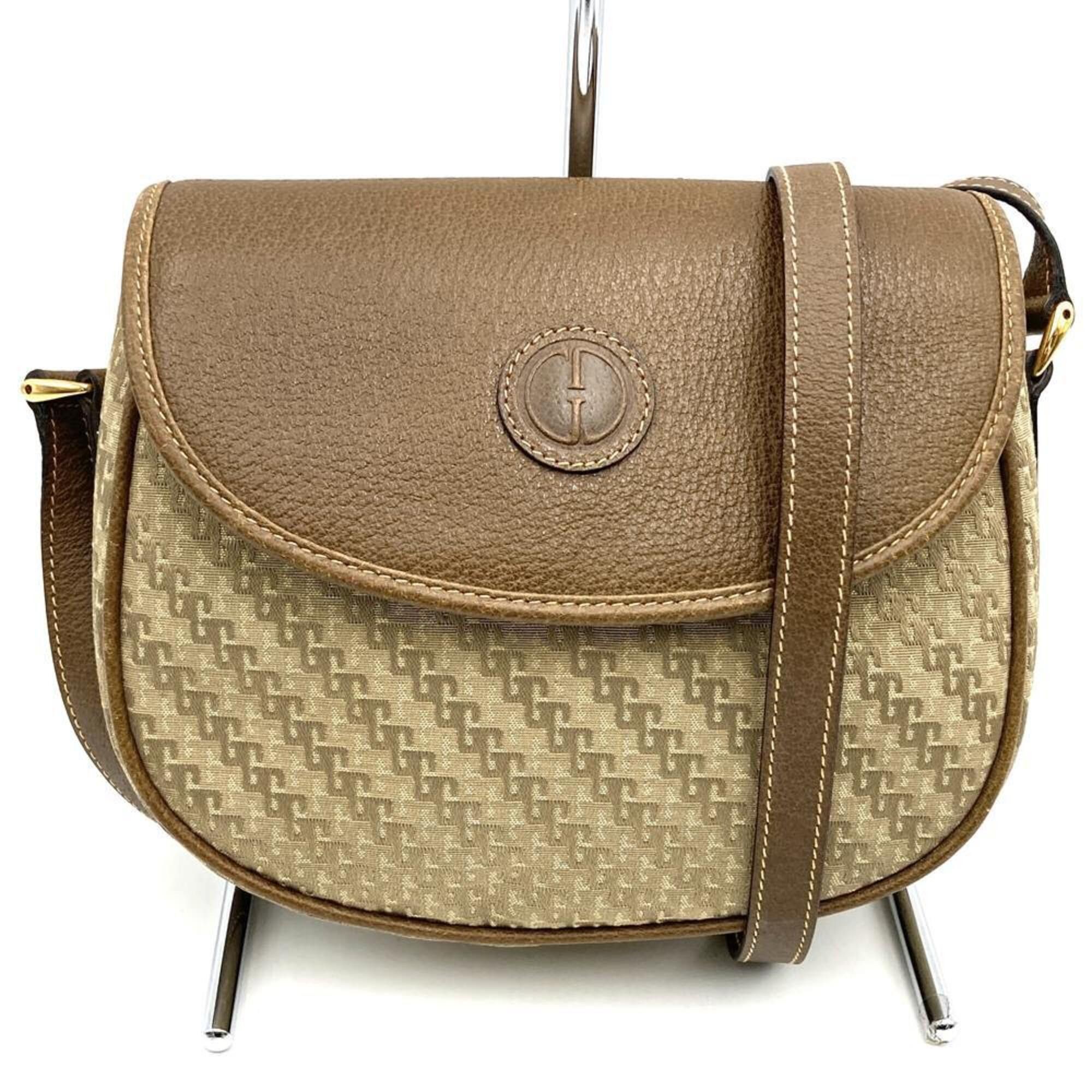 Gucci GUCCI 007 14 Shoulder Bag, Canvas and Leather, Brown, Women's Size ONE SIZE - 1 Thumbnail