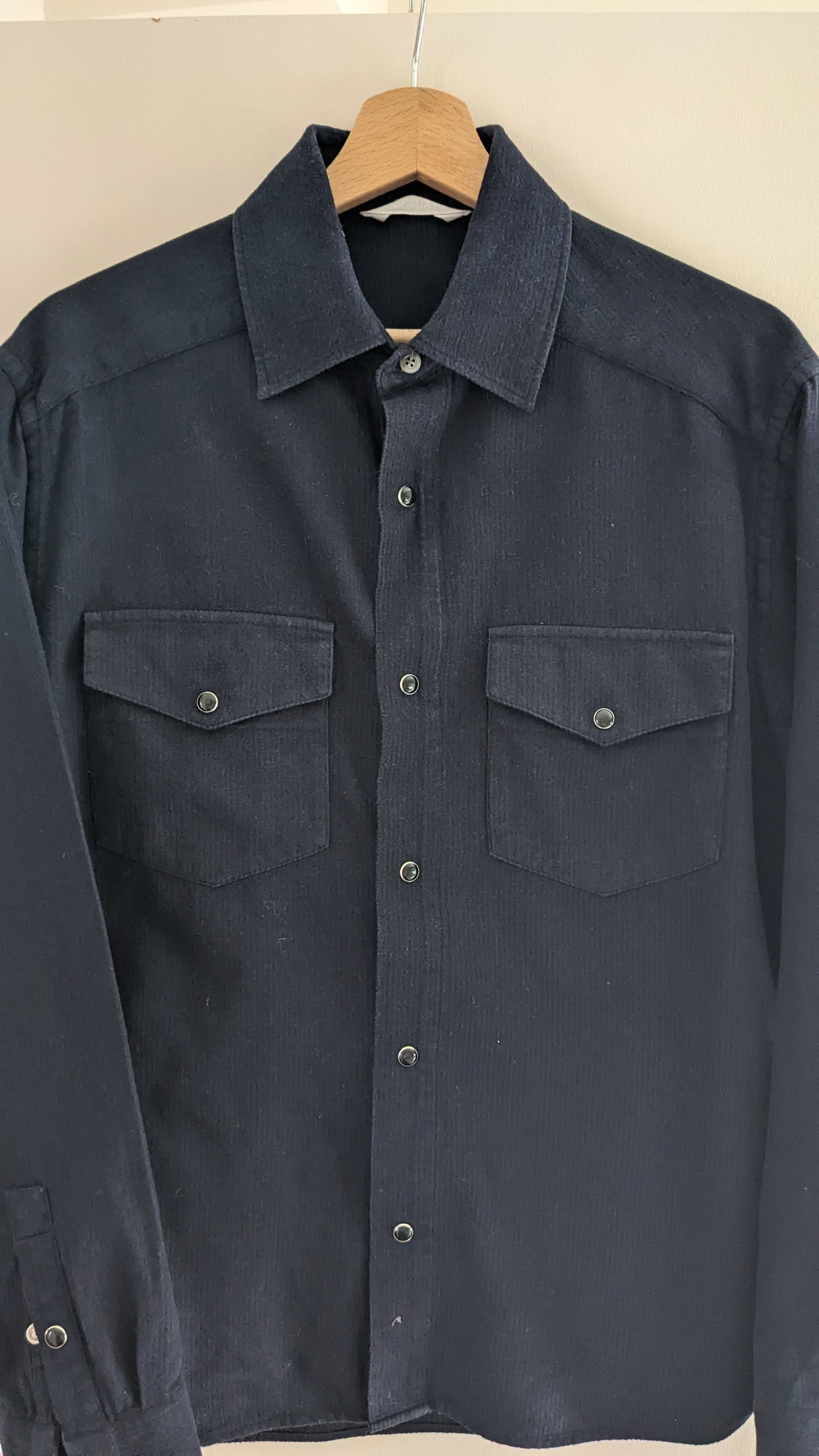 3sixteen Snap Western Midnight Shadow shirt Size US M / EU 48-50 / 2 - 1 Thumbnail