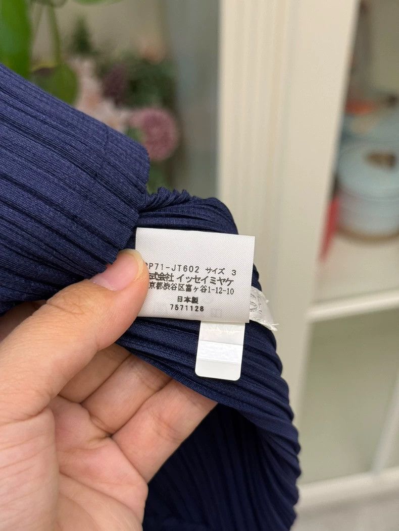 Issey Miyake Issey Miyake size:3 Blue pleated vest Size XS / US 0-2 / IT 36-38 - 5 Thumbnail