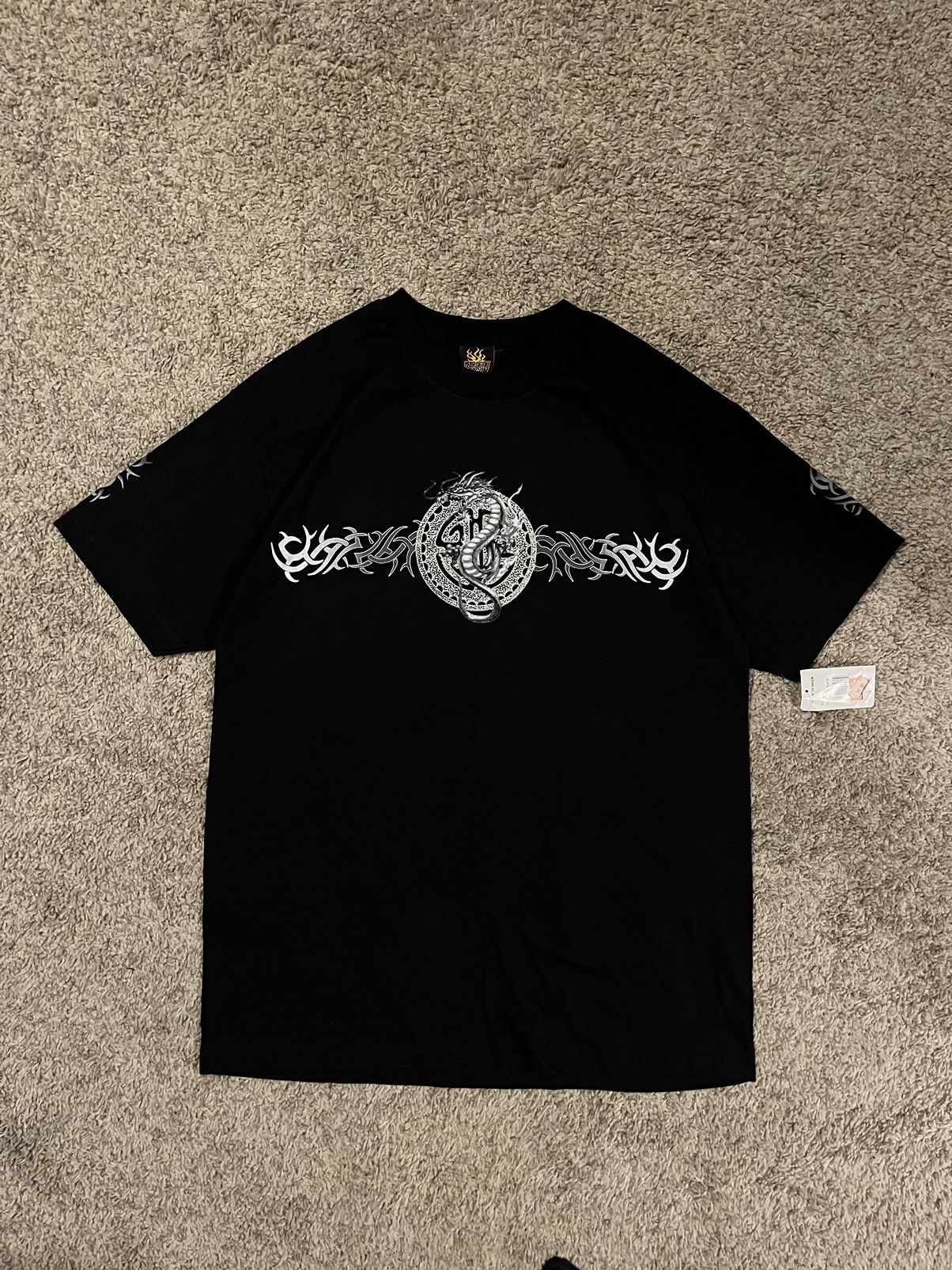 JNCO × Vintage Y2k Vintage Dragon Sigil Tee *Brand New* From 2007 Size US L / EU 52-54 / 3 - 1 Thumbnail
