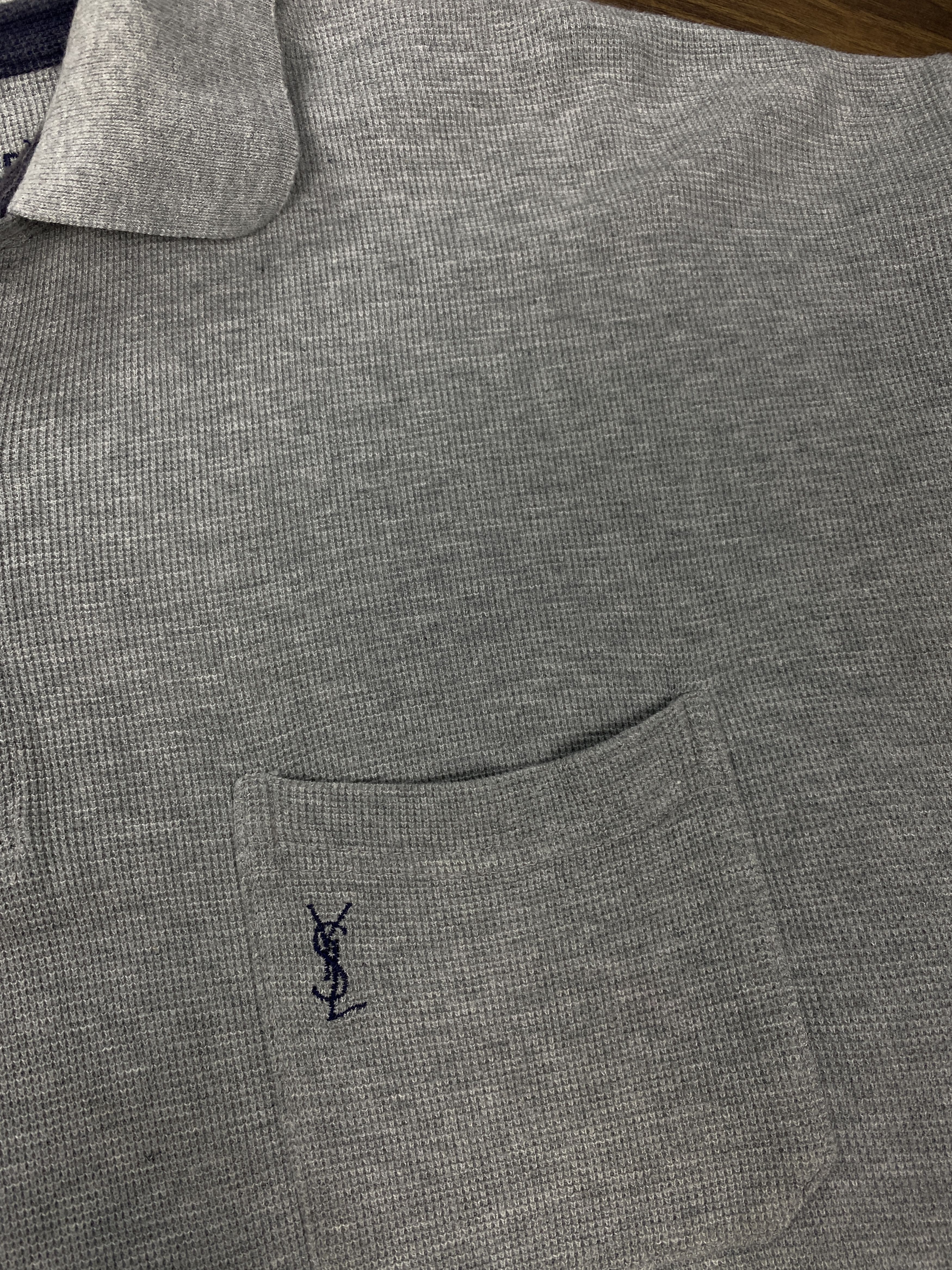 Yves Saint Laurent Yves Saint Laurent vintage polo shirt ysl Size US XL / EU 56 / 4 - 3 Thumbnail