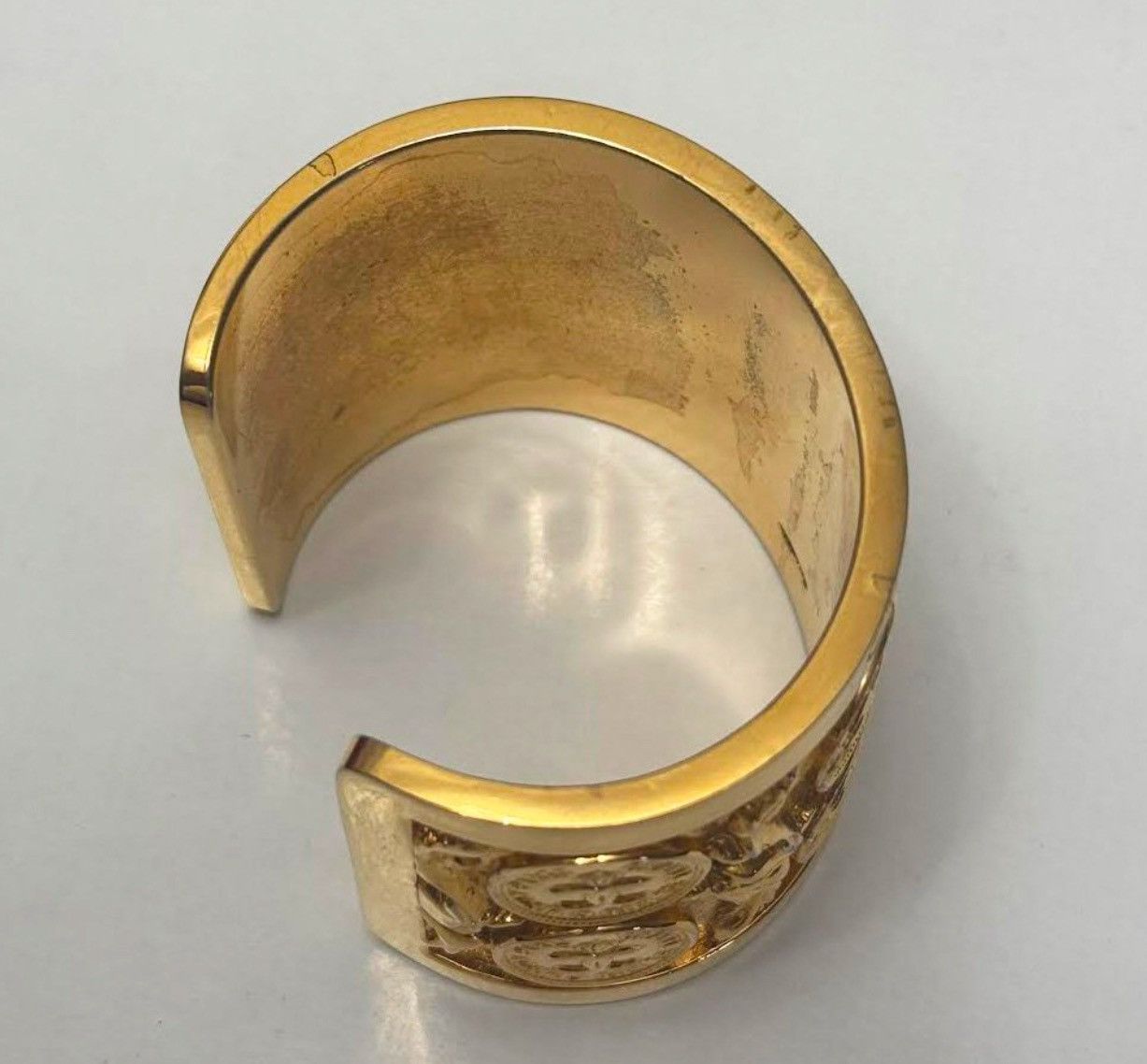 Chanel Coco Chanel 31 Rue Cambon Paris Gold Plated Cuff Size ONE SIZE - 5 Thumbnail
