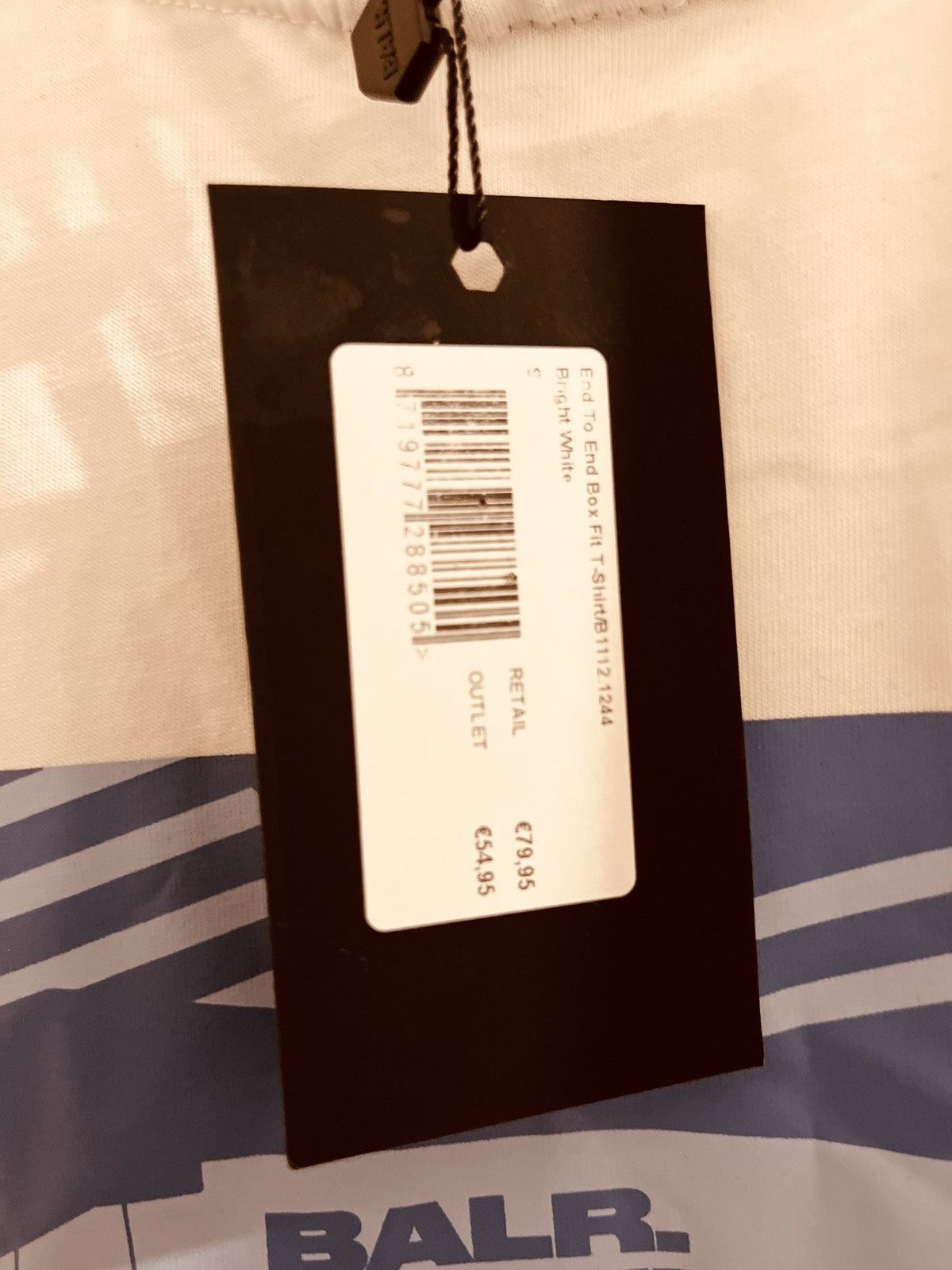 Other BALR. Bridge Box Fit Tee – White – Size L – New With Tags Size US S / EU 44-46 / 1 - 4 Thumbnail