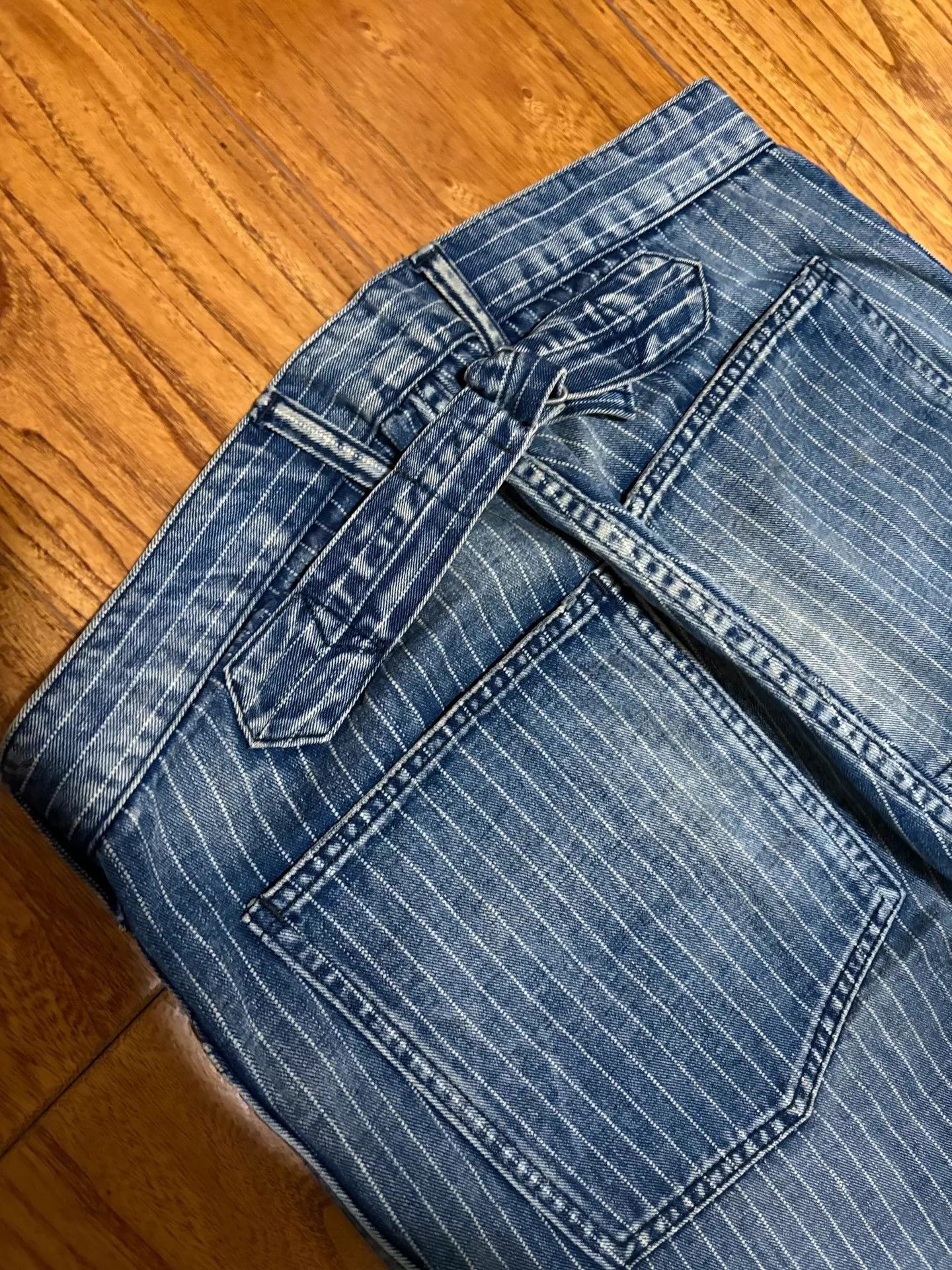 Visvim VISVIM CARPENTER PRIME 15ss INDIGO DMGD WASH PANTS Size US 29 - 6 Thumbnail