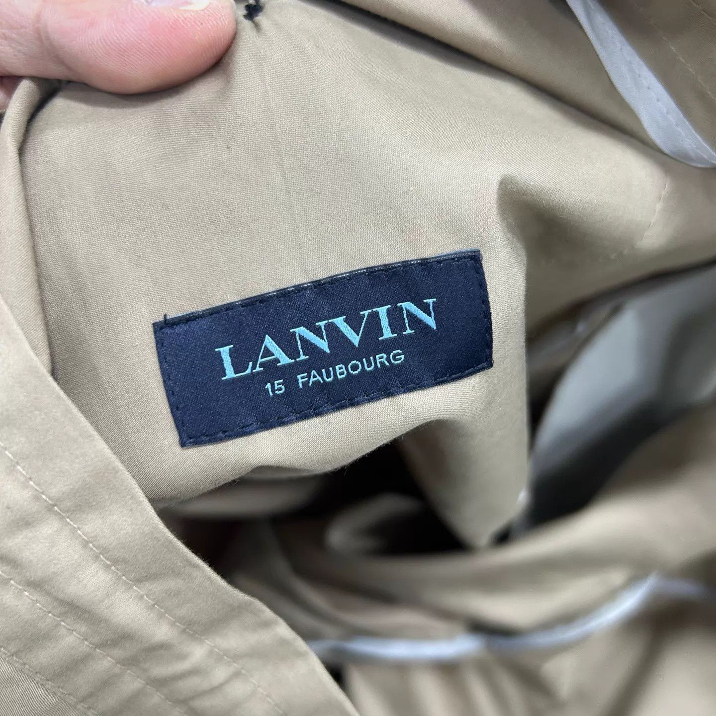 Lanvin LANVIN 99 New Cream Casual Pants 54 Size US 38 / EU 54 - 3 Thumbnail