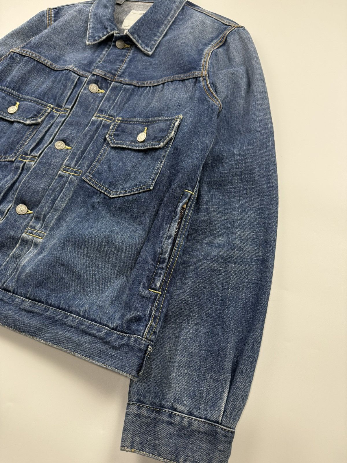 Visvim Visvim F/W’17 SS 101 Damaged Denim Jacket Size US M / EU 48-50 / 2 - 5 Thumbnail