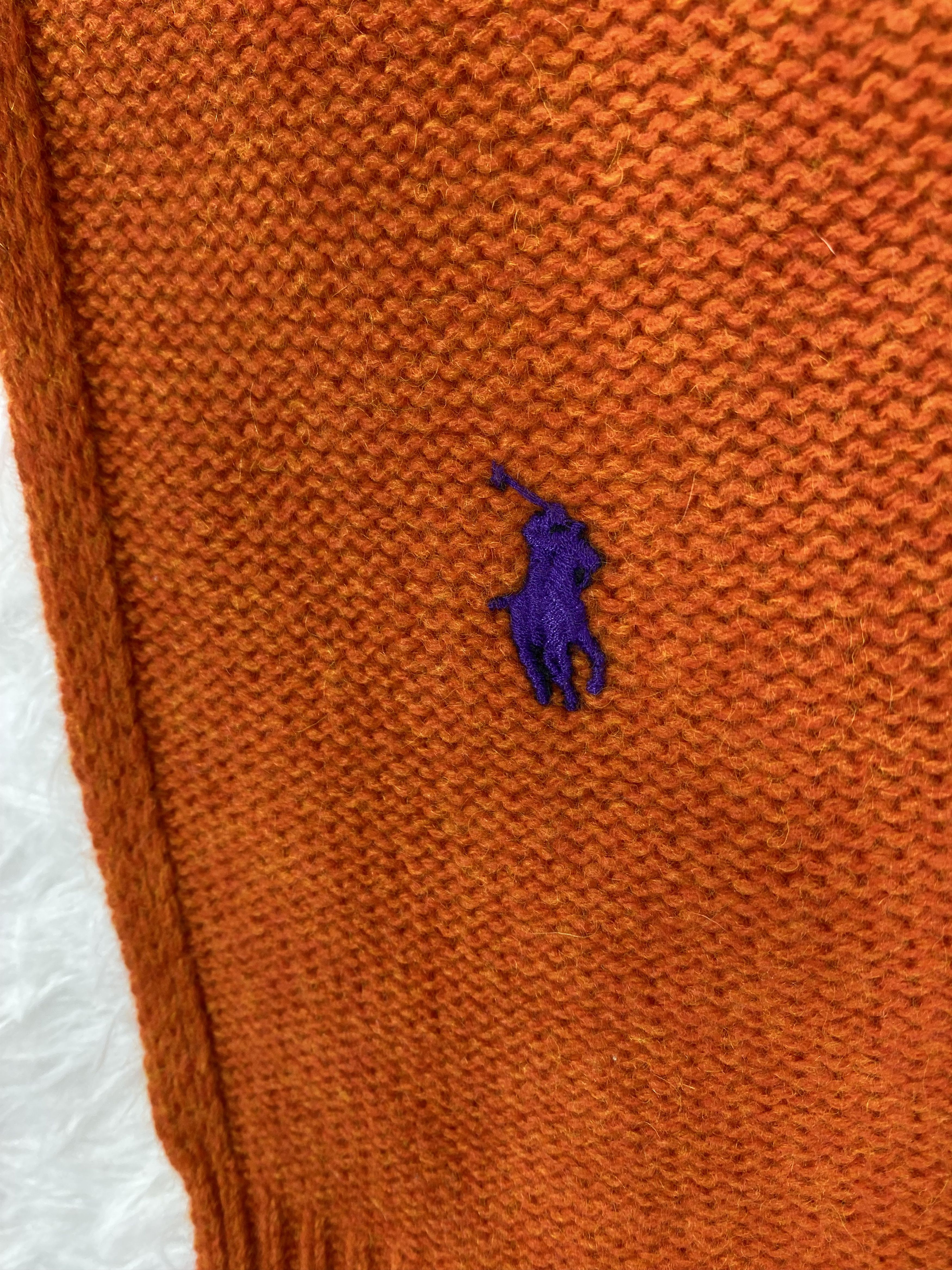 Polo Ralph Lauren Vintage Polo Ralph Lauren Scarf / Muffler Neckwear PM0084 Size ONE SIZE - 3 Thumbnail
