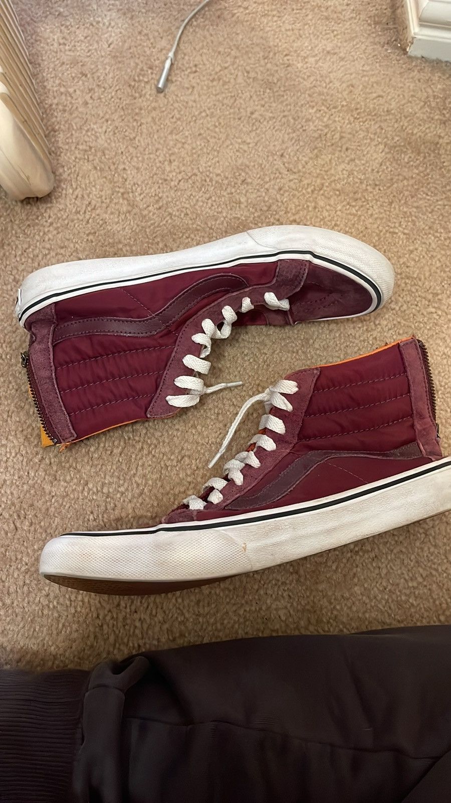 Vans Men’s High Top Vans Zip-Up sz8.5 Size US 8.5 / EU 41-42 - 4 Thumbnail