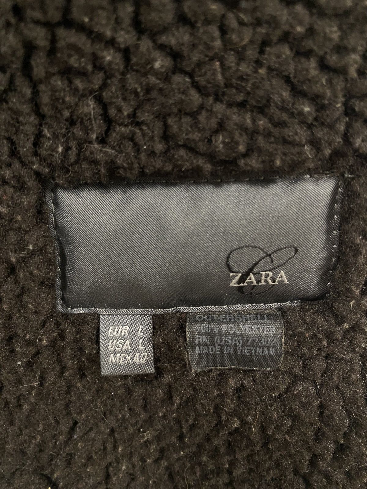 Zara Zara Shearling Coat B-3 Style Sheepskin Jacket Size: L Size US L / EU 52-54 / 3 - 7 Thumbnail