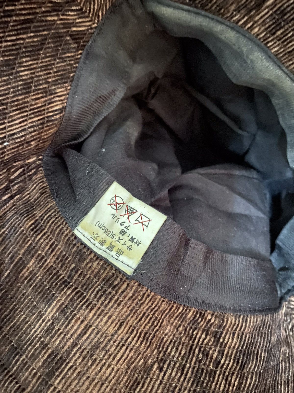 Japanese Brand Japanese Brand Plain Bucket Hat Size ONE SIZE - 5 Thumbnail