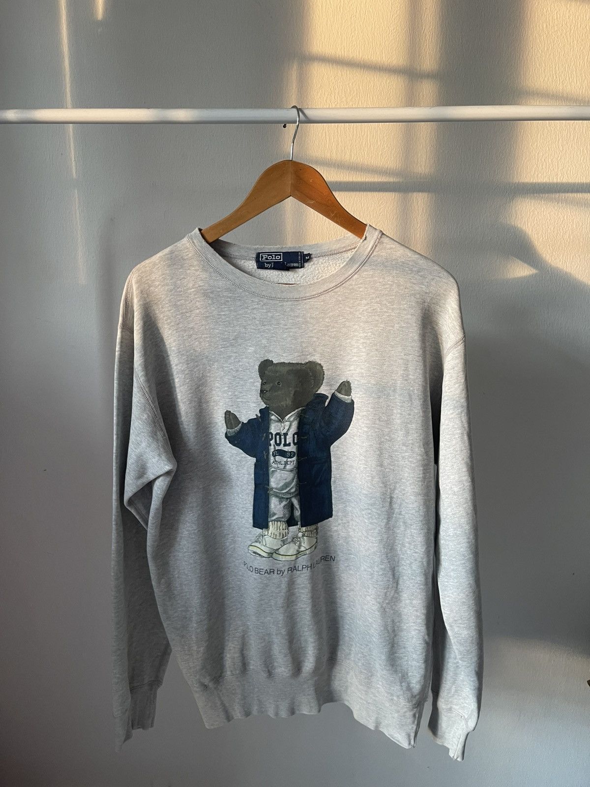 Rare 90s Polo Ralph Lauren Grandpa Sweatshirt A2