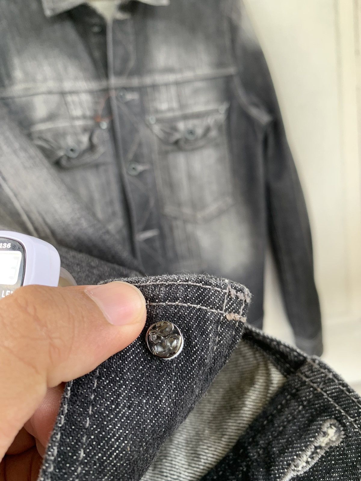 291295＝homme denim jacket Designer 291295 Homme Denim Jeans Jacket