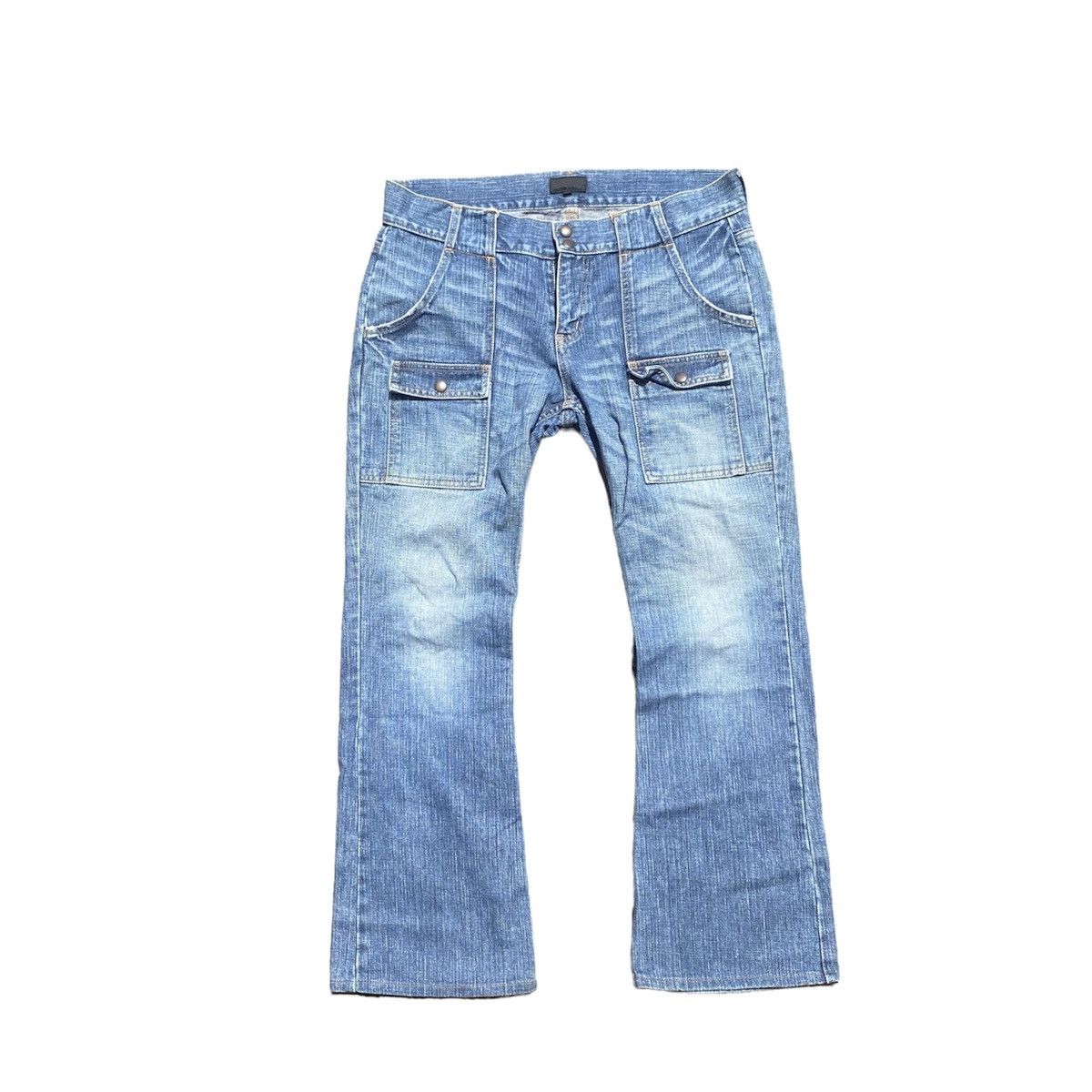 Beams Plus × Japanese Brand Beams flared bush pants Size US 34 / EU 50 - 1 Thumbnail