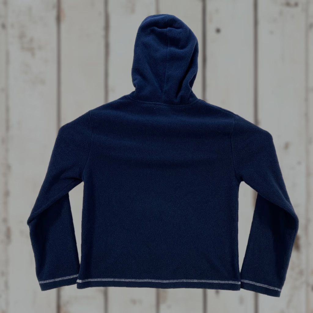 Disney VINTAGE Disney Pooh Eeyore Fleece Womens Small Hoodie Blue Hooded Sweatshirt Size S / US 4 / IT 40 - 1 Thumbnail