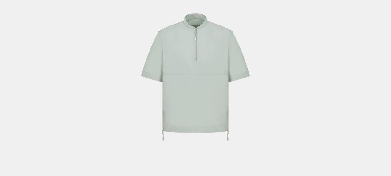 Dior o1w1db10824 Short-Sleeved Shirt in Dark Sea Green Size US S / EU 44-46 / 1 - 1 Thumbnail