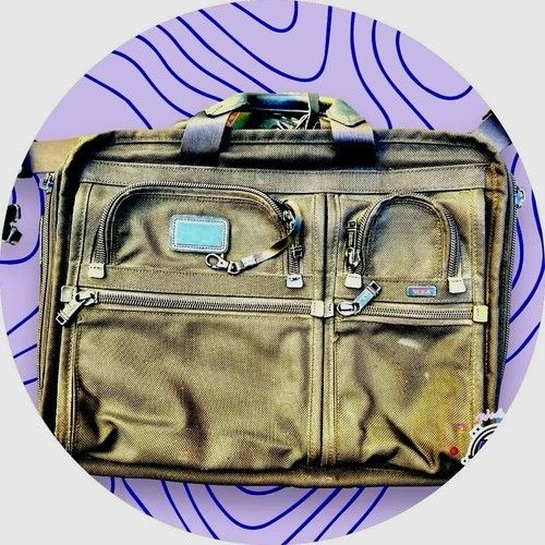 Tumi TUMI Business Bag Black Leather/Nylon Sawyer Briefcase With Size ONE SIZE - 5 Thumbnail