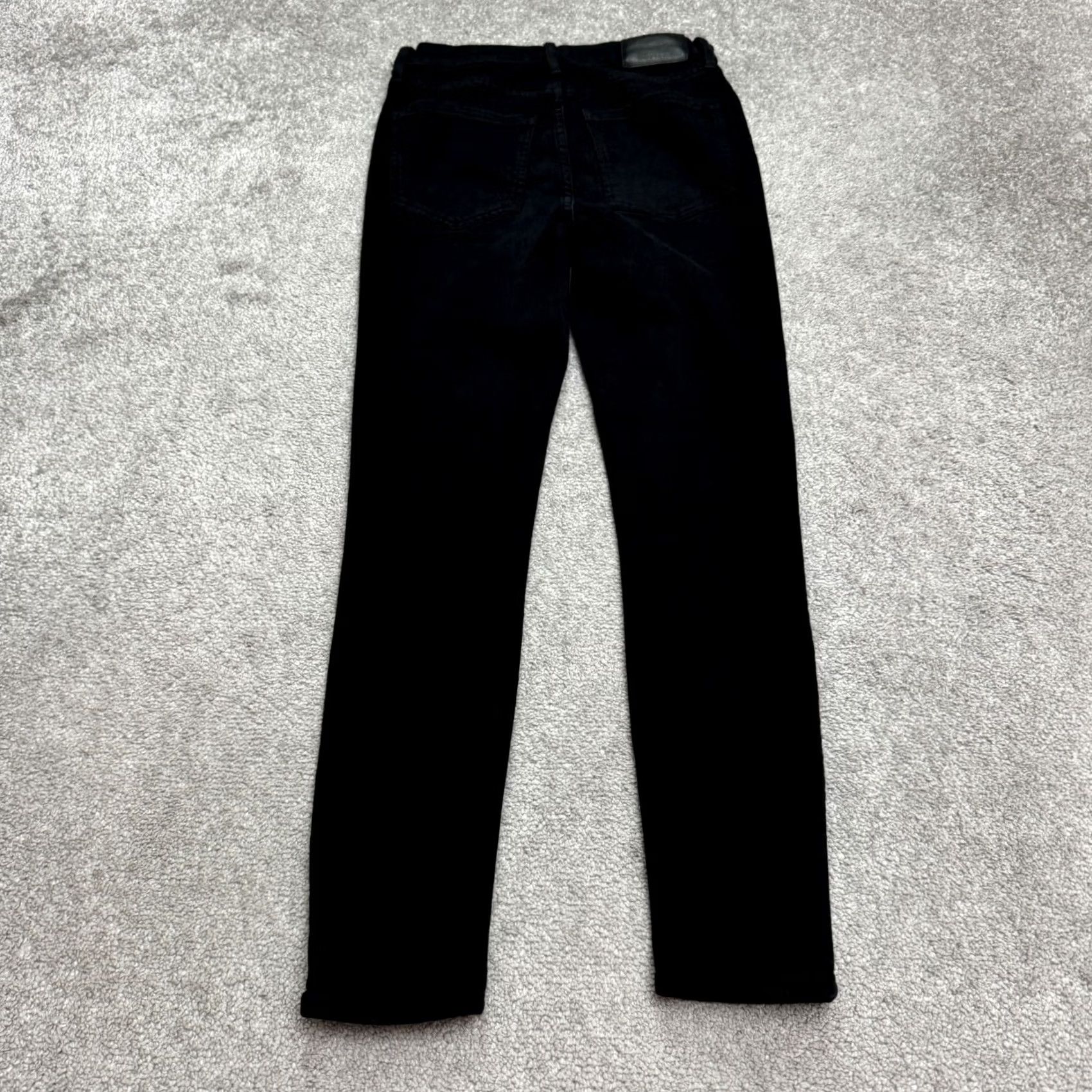 Aritzia Denim Forum The Lola High Rise Skinny Jeans Women 27 Black Stretch Size 27" / US 4 / IT 40 - 2 Thumbnail