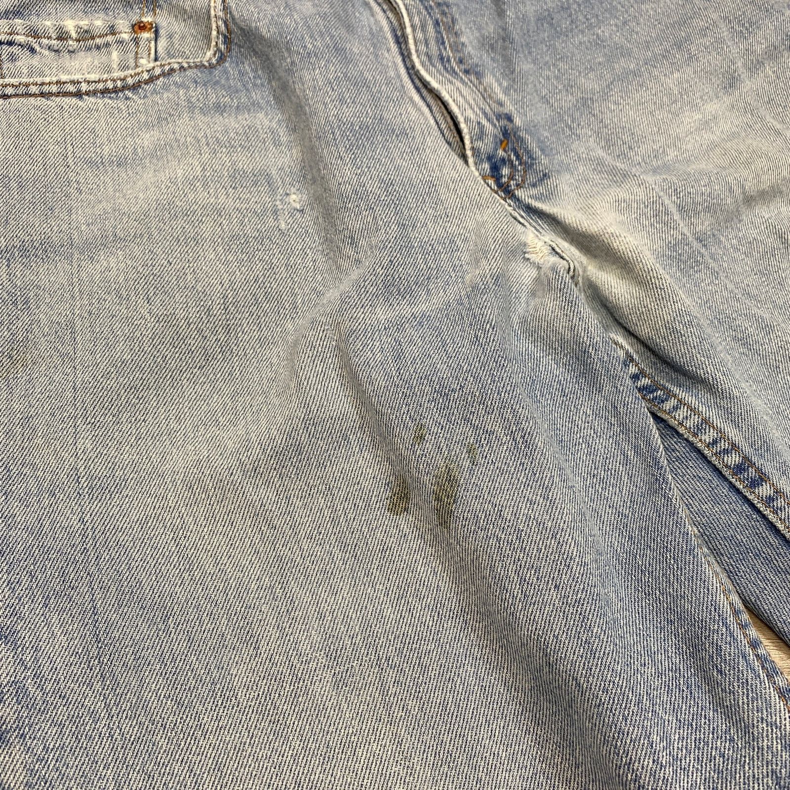 Levi's × Vintage VTG 90s Levi's 550 Relaxed Fit Jeans 32x32 Made in USA Size US 32 / EU 48 - 10 Thumbnail
