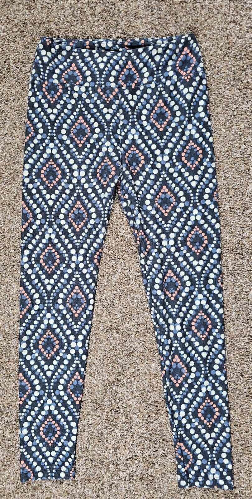 Designer lularoe polka dot strands one size legging Size 30" / US 8 / IT 44 - 1 Thumbnail