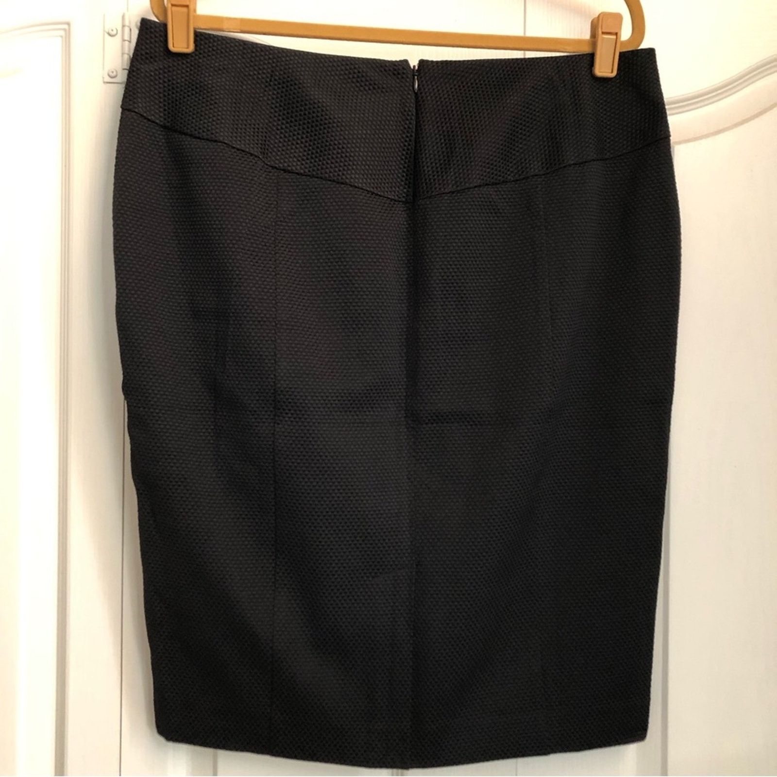 Other Isabel Toledo black chic trellis pattern skirt NWT 16 Size 38" / US 16 / IT 52 - 2 Thumbnail