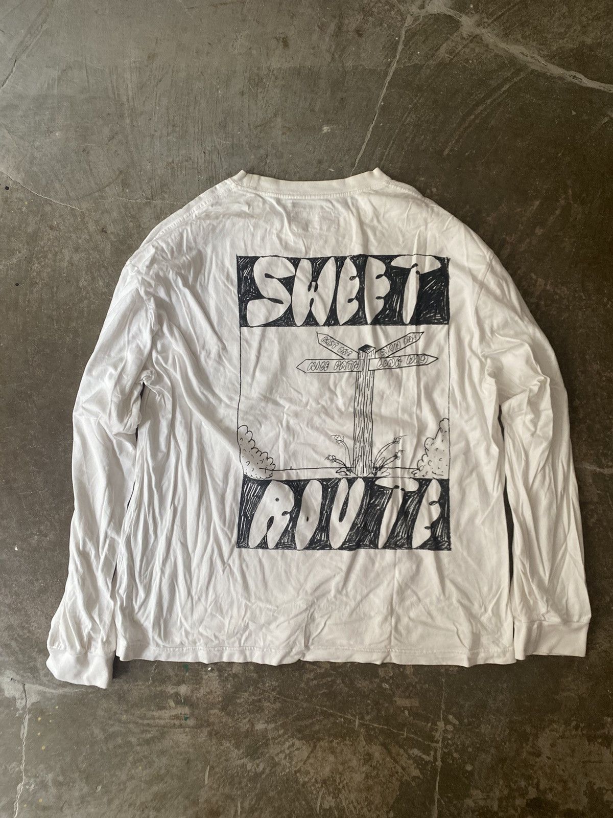 Story Mfg. Story Mfg Grateful Tee Sweet Route Kapital Bode Needles CPFM Size US XL / EU 56 / 4 - 5 Thumbnail