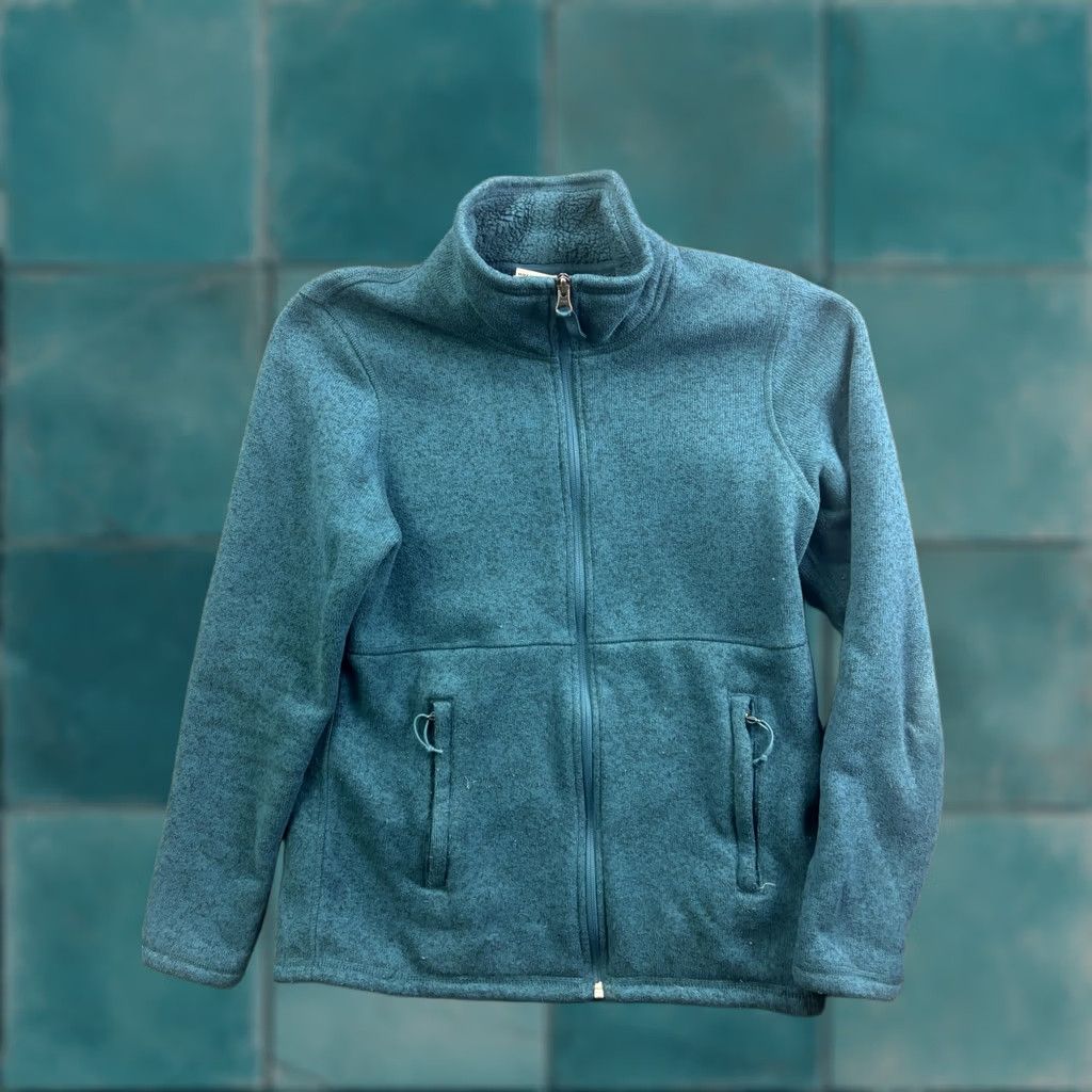 The North Face VINTAGE? The North Face Crescent Jacket Womens M Blue Fleece Full Zip Pockets Size M / US 6-8 / IT 42-44 - 1 Thumbnail