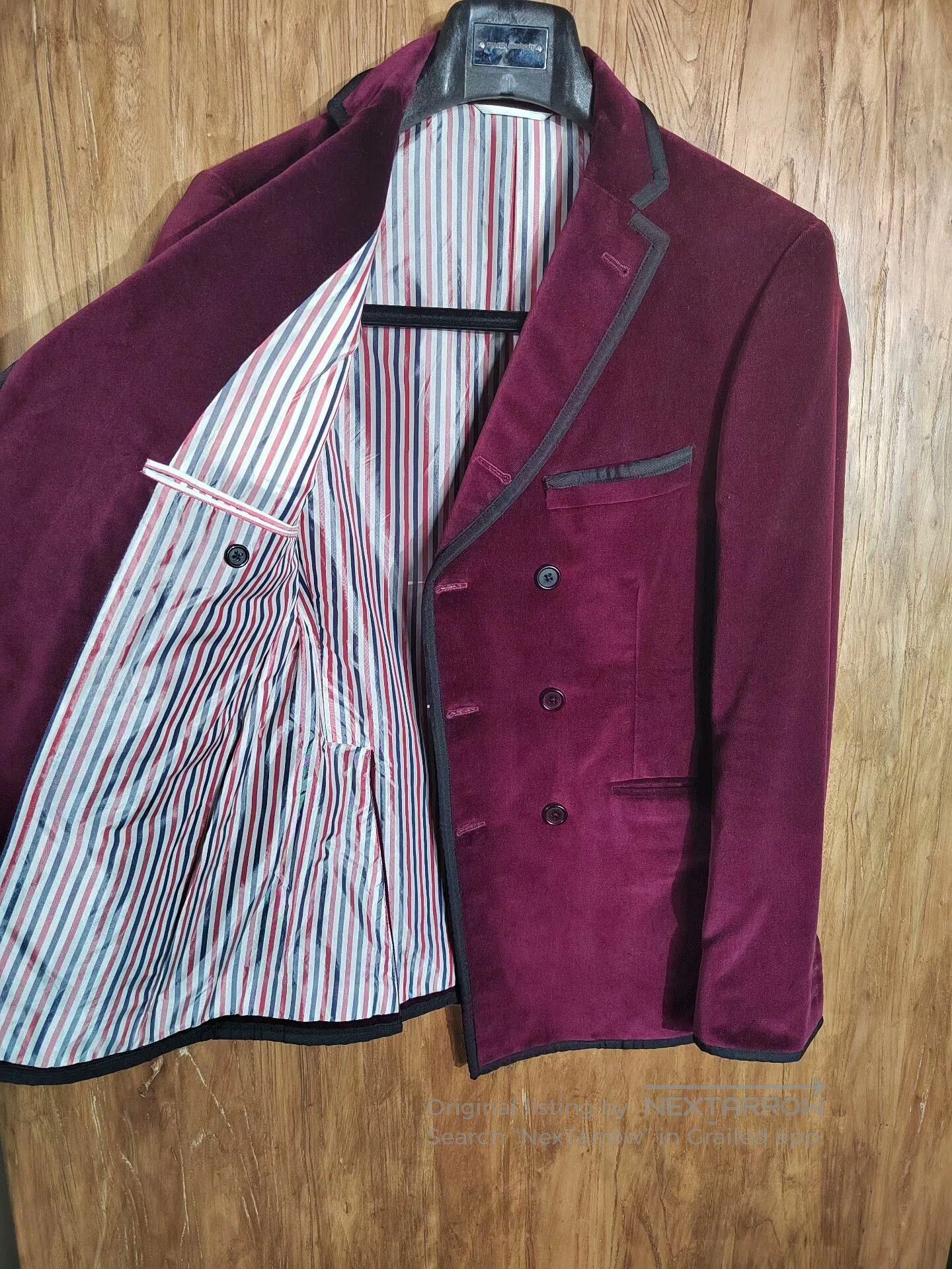 Thom Browne Thom Browne Velvet Blazer for Men. Size US XS / EU 42 / 0 - 3 Thumbnail