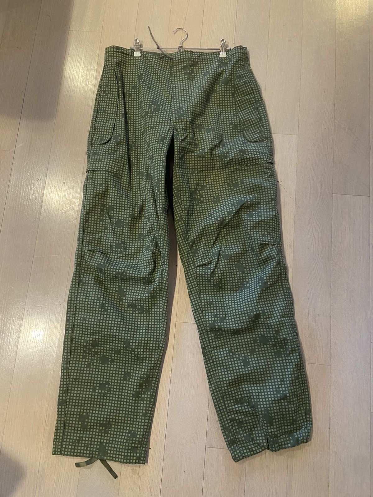 Other Vintage 80s Night Desert Camouflage Cargo Military Trouser Size US 30 / EU 46 - 5 Thumbnail