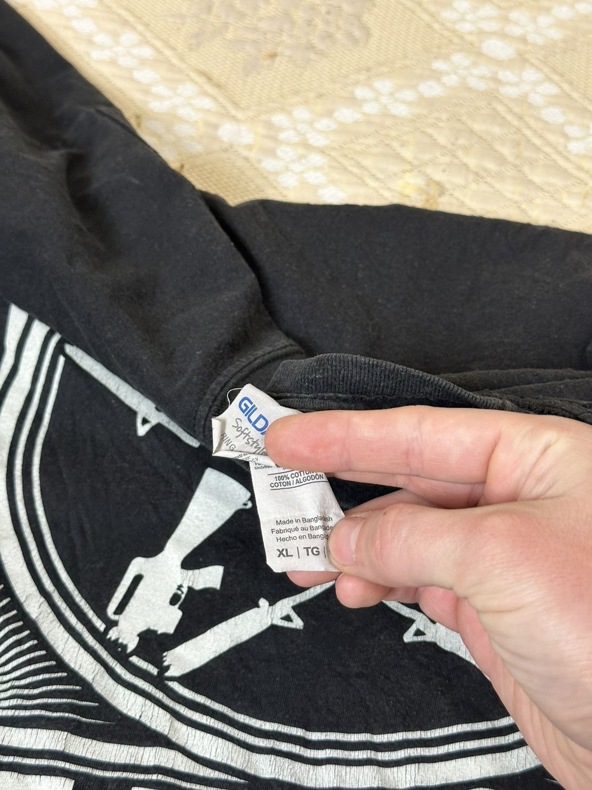 Band Tees 🔥 Anti Flag Pentagram Metal Band 90s Vintage T Shirt Punk Size US XL / EU 56 / 4 - 4 Thumbnail