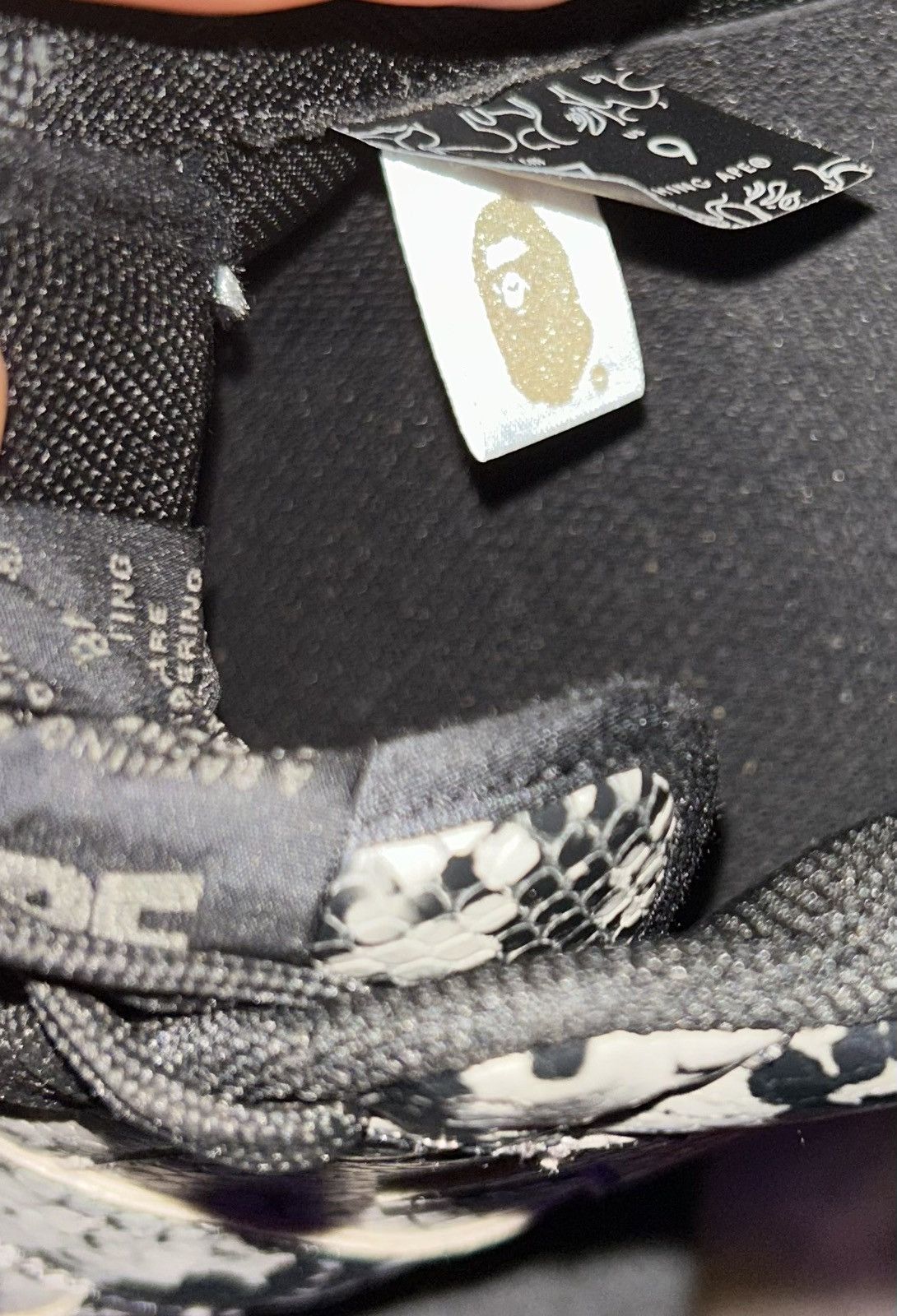 Bape BAPE STA snakeskin print Size US 9 / EU 42 - 8 Thumbnail