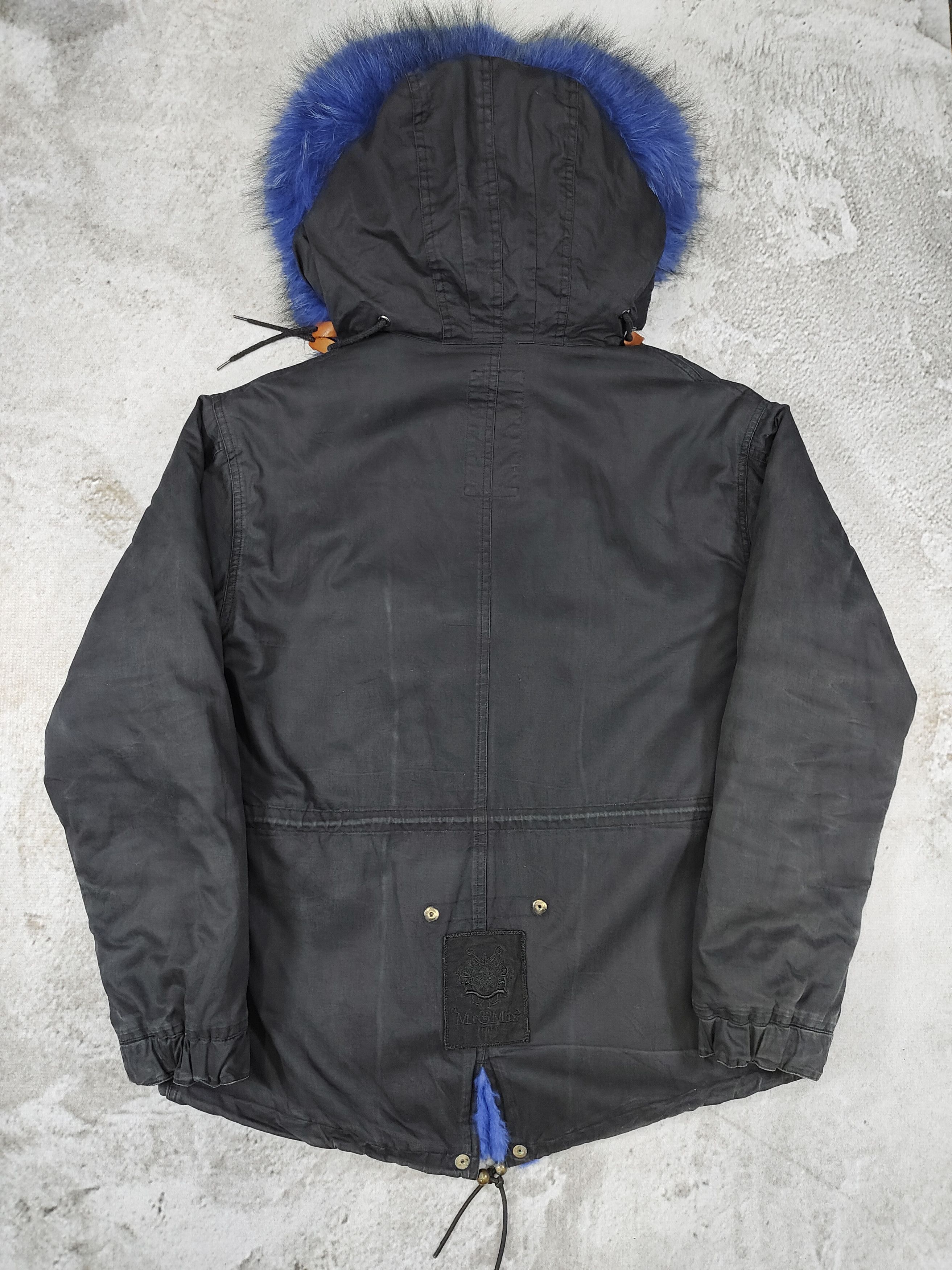 MR & MRS ITALY Mr & Mrs Italy- Luxury Military Raccoon Fur Parka Jacket Size US XL / EU 56 / 4 - 6 Thumbnail