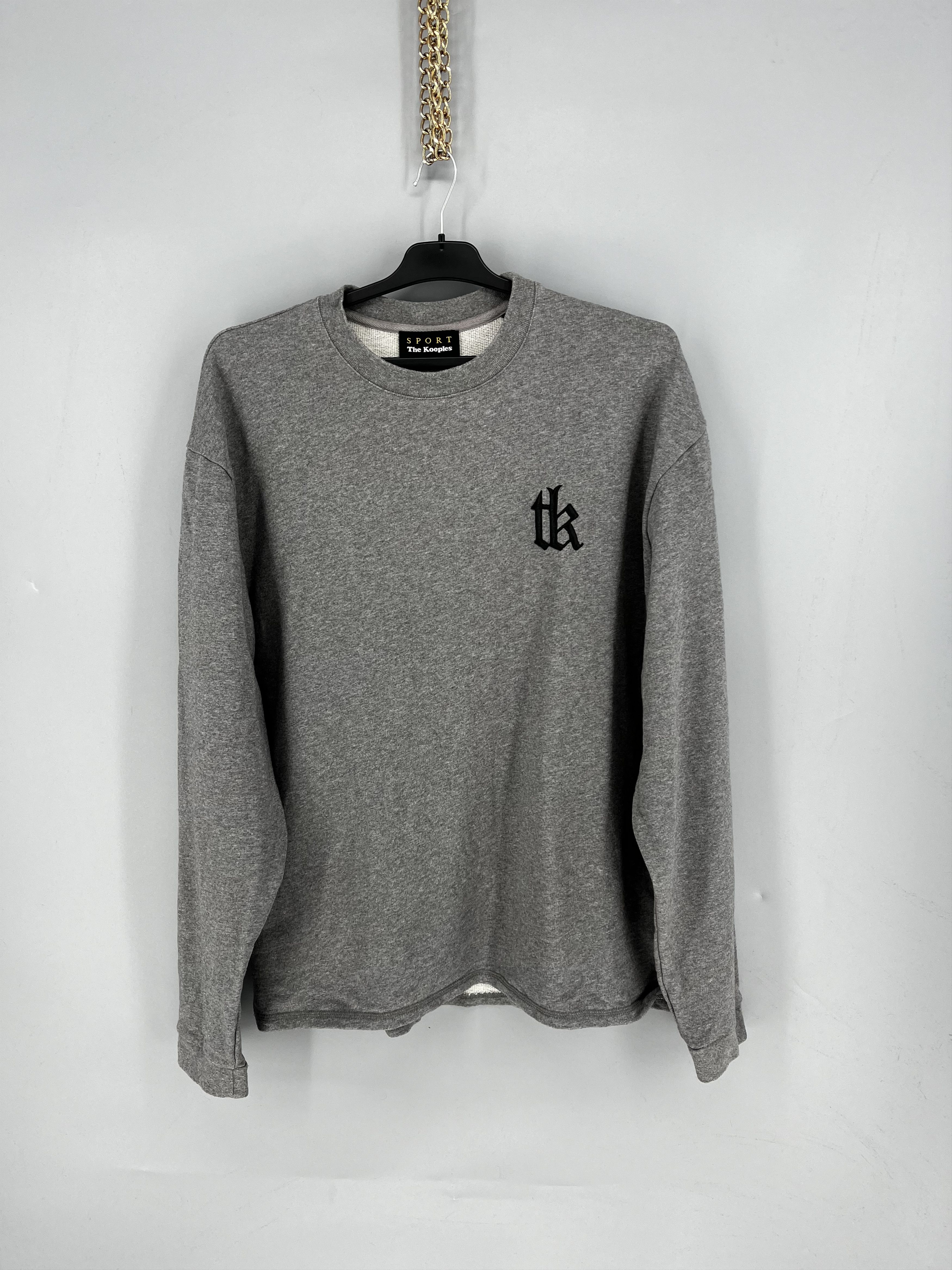 Vintage Vintage The Kooples Big logo Skeleton y2k sweatshirt Size US L / EU 52-54 / 3 - 1 Thumbnail