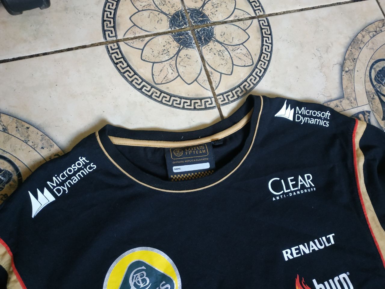 Formula 1 Vintage Lotus F1 Team 2014 Racing T-Shirt Blokecore Tee Size US XL / EU 56 / 4 - 15 Thumbnail