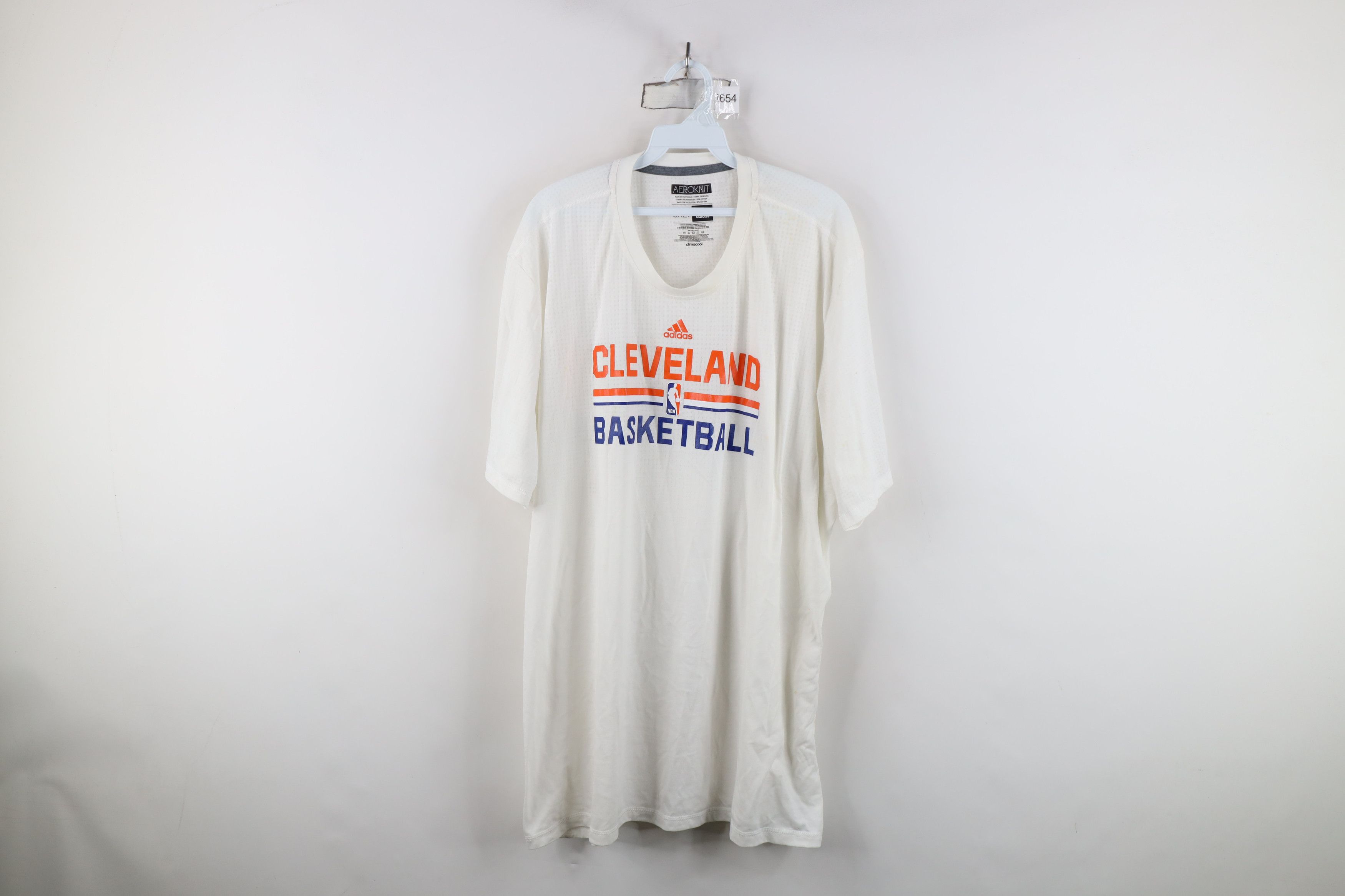 Adidas Adidas Aeroknit Cavaliers Basketball Short Sleeve T-Shirt Size US XXL / EU 58 / 5 - 1 Thumbnail