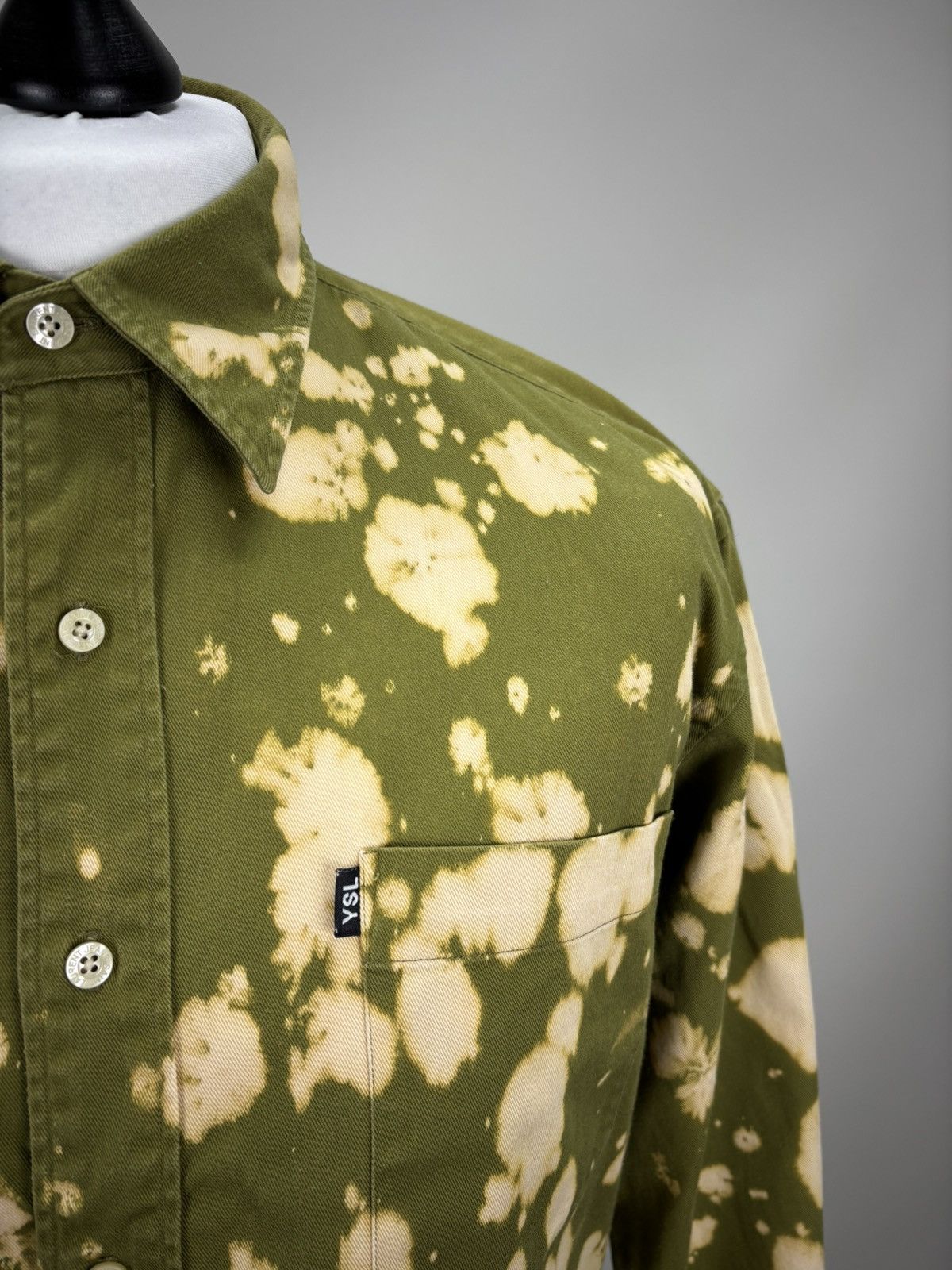 Saint Laurent Paris Mens hand made shirt Saint Laurent Jeans Size L Size US L / EU 52-54 / 3 - 4 Thumbnail