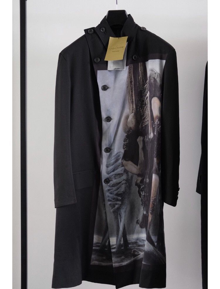 Yohji yamamoto 22aw Beksinski coat