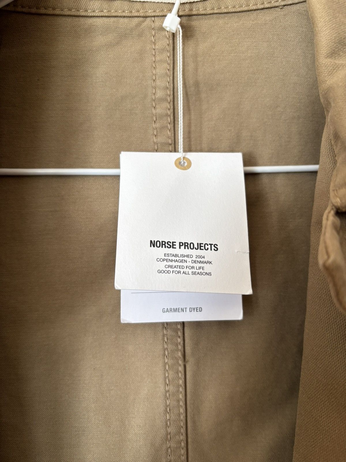 Norse Projects Norse Projects Tyge Broken Twill Chore Coat Size US M / EU 48-50 / 2 - 2 Thumbnail