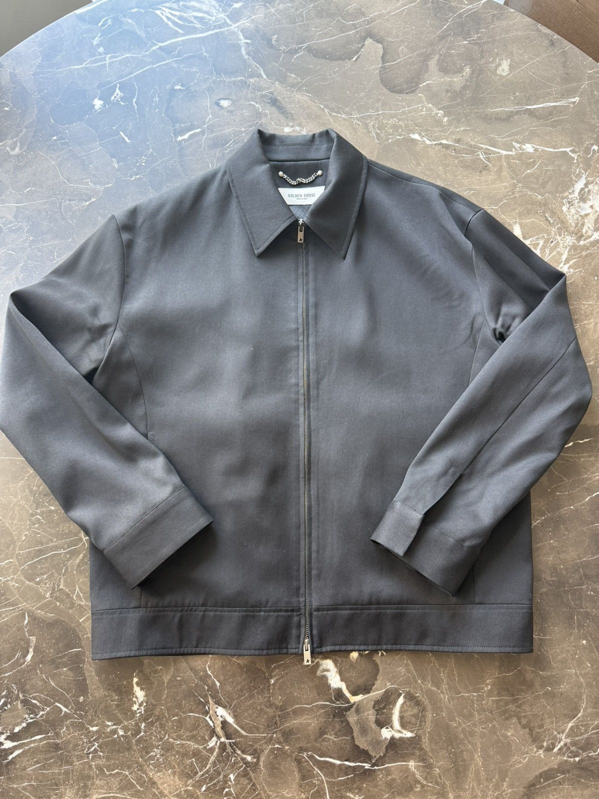 Golden Goose Golden Goose Zip Jacket — black | Size 48 (M/L) Size US M / EU 48-50 / 2 - 1 Thumbnail