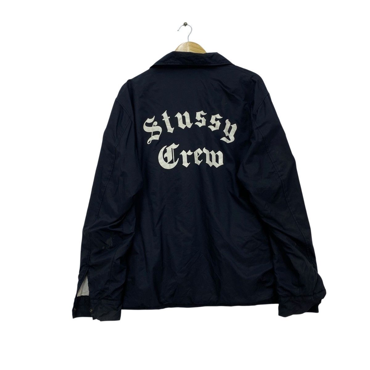 Stussy 🔥Vintage Stussy Crew Coach Jacket Multi Patches Size US M / EU 48-50 / 2 - 2 Thumbnail