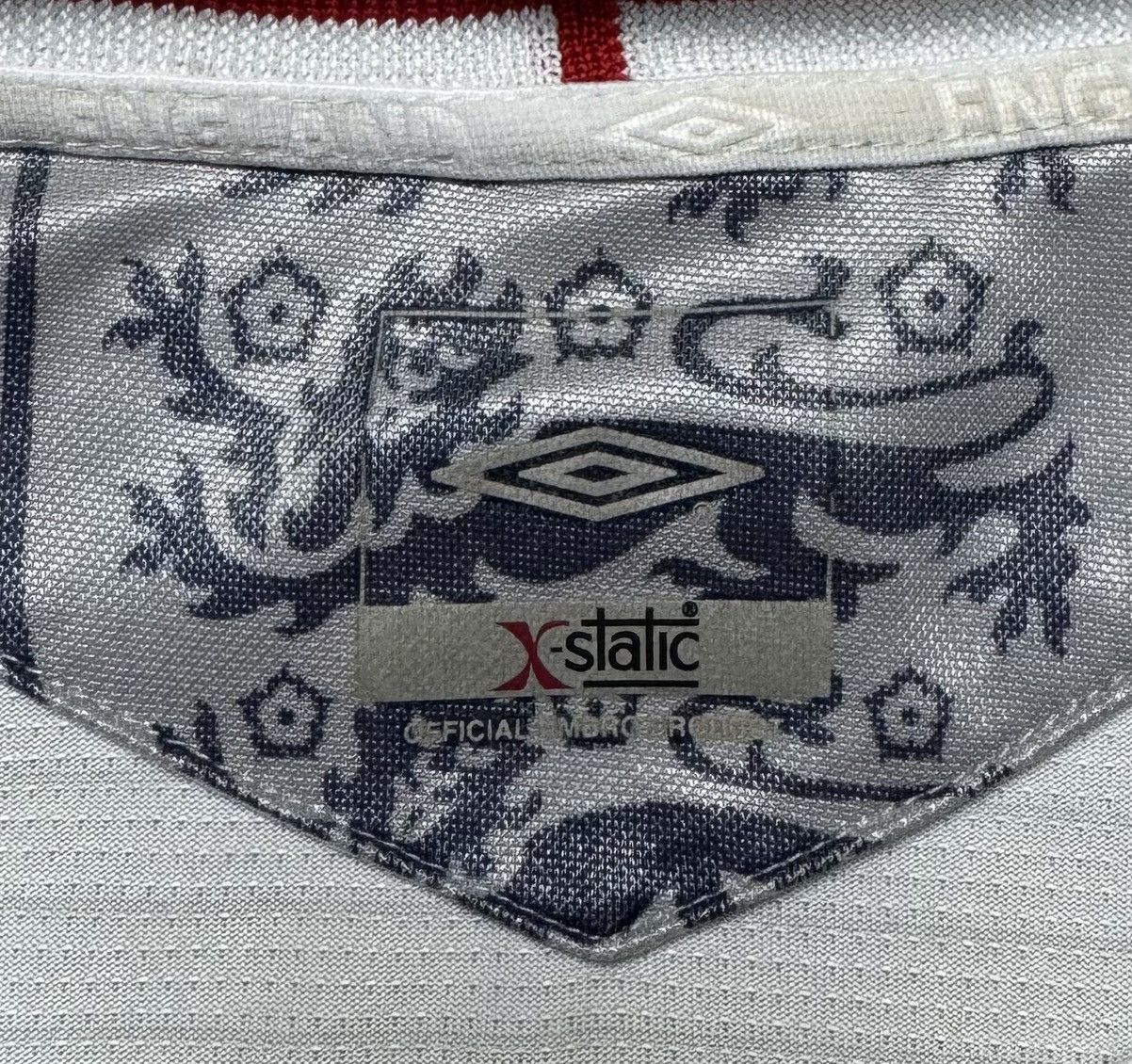 Umbro England 2006 2008 Home Football Shirt Soccer Jersey Umbro Size US XXL / EU 58 / 5 - 10 Thumbnail