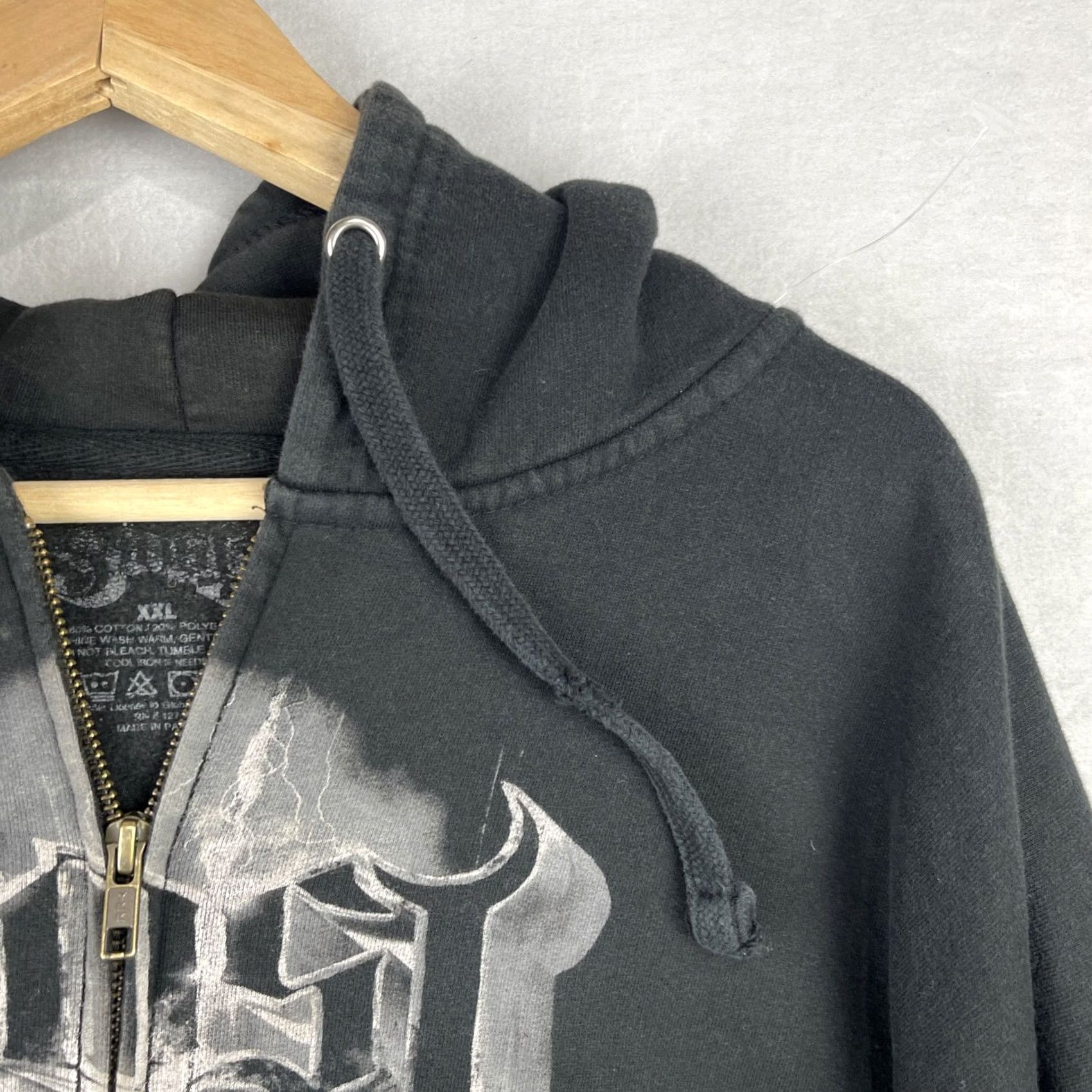 Vintage Ghost Band Hoodie Mens 2XL Black Full Zip Fleece Ghost Band Hoodie Mens 2XL Black Full Zip Fleece Size US XXL / EU 58 / 5 - 6 Thumbnail