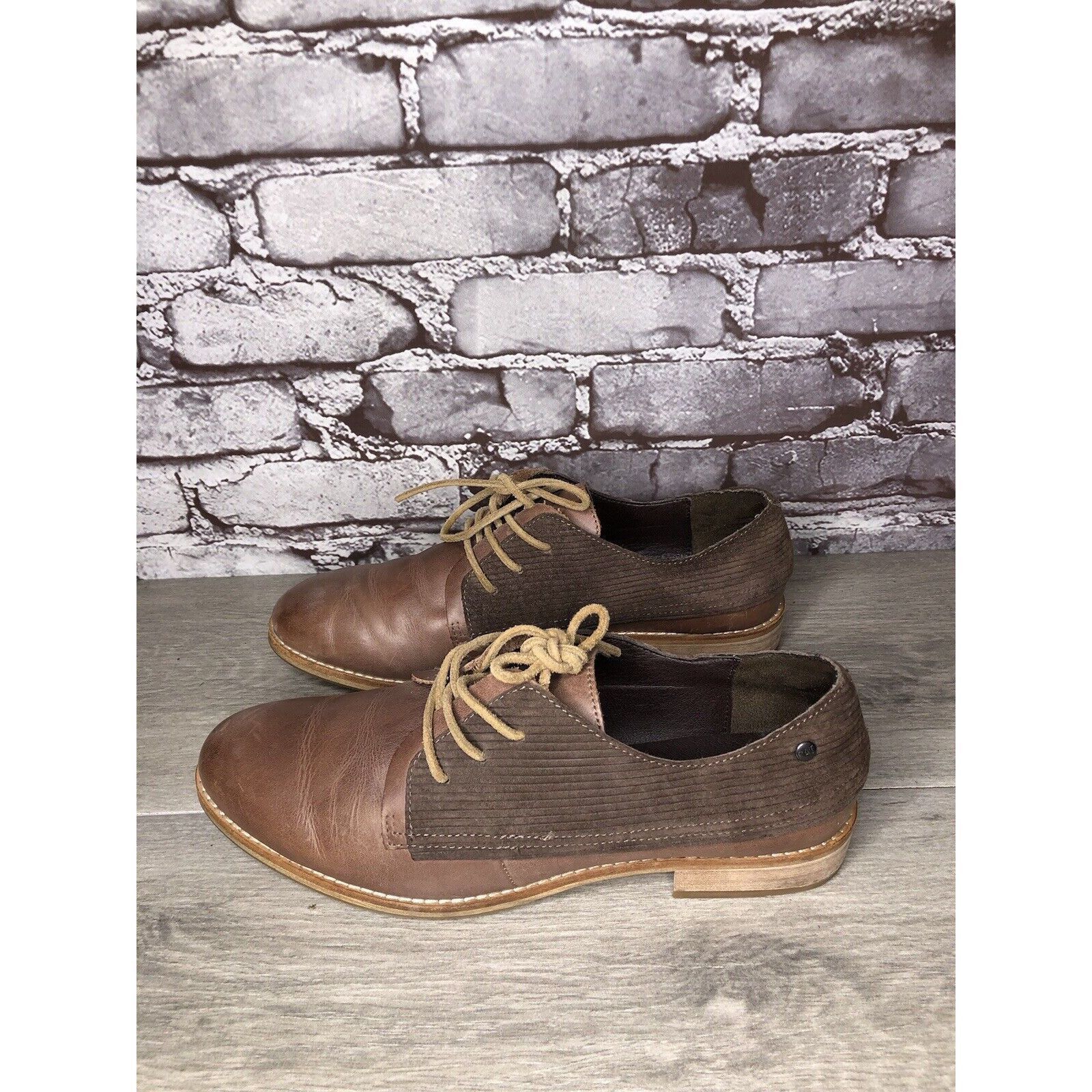 Caterpillar Caterpillar TALLY Corduroy Mauve Peppercorn Leather Low Top Size US 9.5 / IT 39.5 - 18 Thumbnail