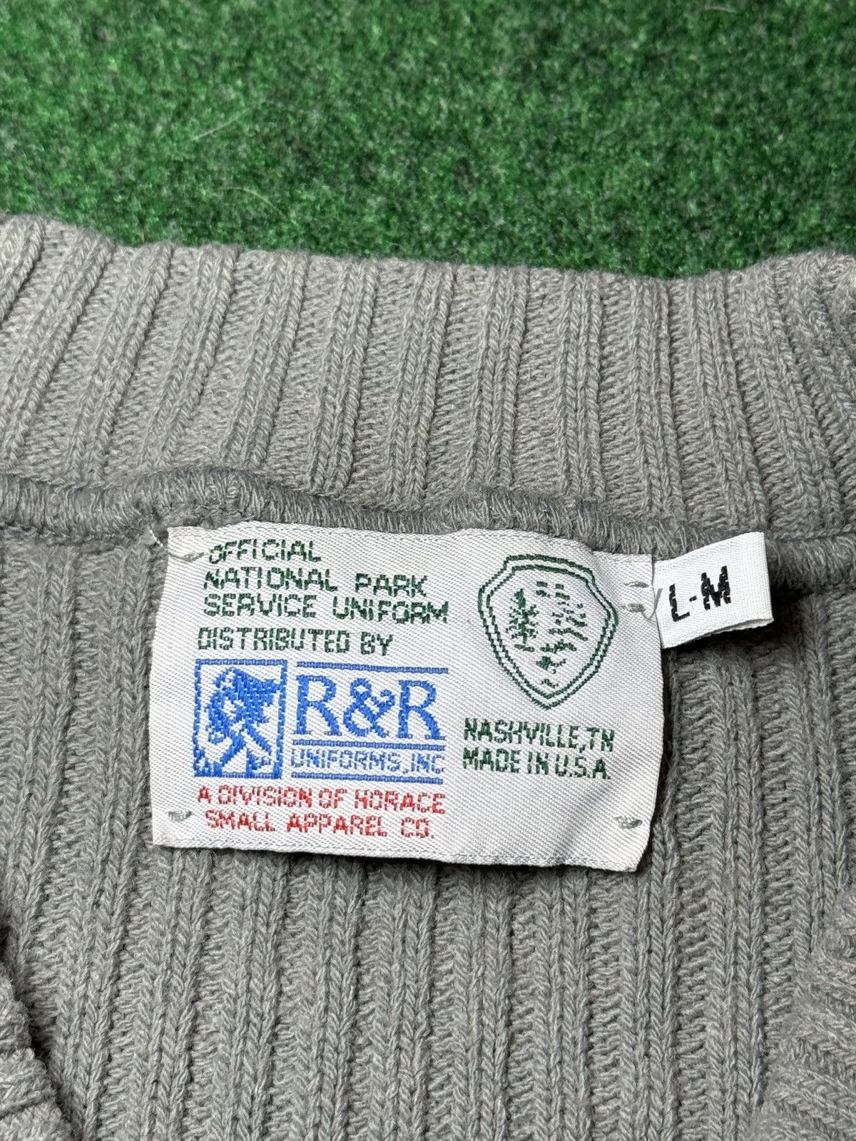 Vintage National Park Service uniform Nashville Patch S/M sweater Size US M / EU 48-50 / 2 - 3 Thumbnail