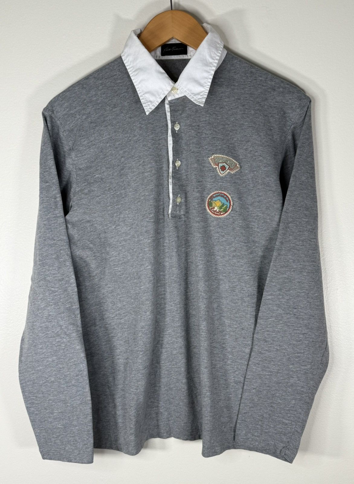 Vintage Vintage Robert Friedman Inspired Polo Long Sleeve - Size L Size US L / EU 52-54 / 3 - 1 Thumbnail