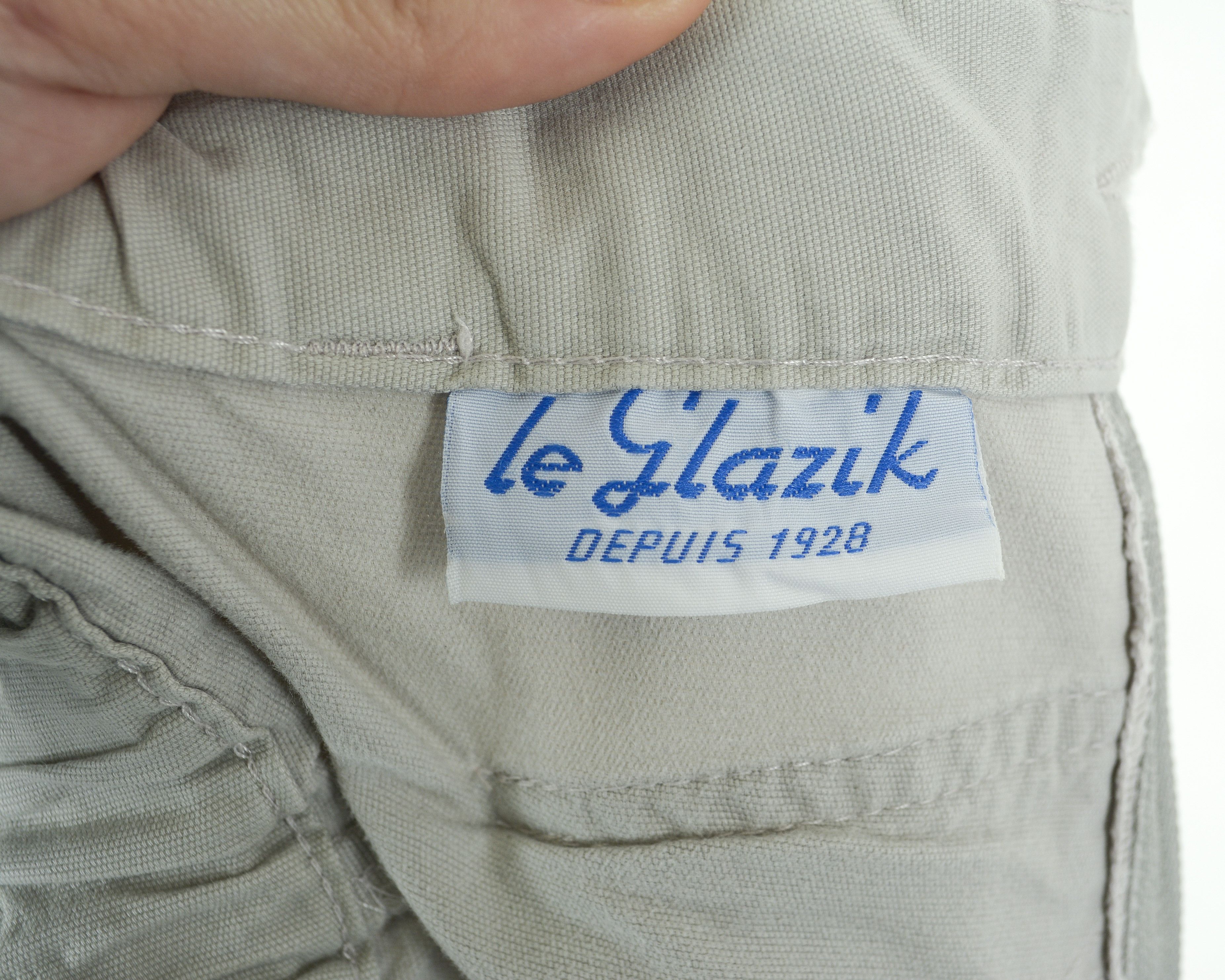 Vintage Le Glazik W32 L30 Slim Made in France Pants Trousers Bottoms Size US 32 / EU 48 - 7 Thumbnail