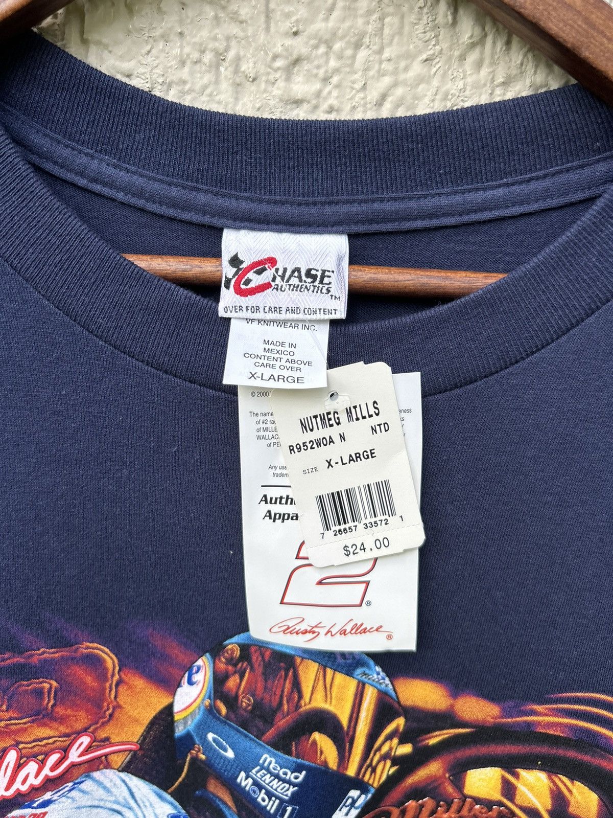 Chase Authentics 2000 NWT Rusty Wallace Miller Lite graphic tee Size US XL / EU 56 / 4 - 4 Thumbnail